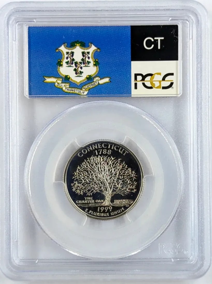 PCGS 1999-S PR69 Washington State Quarter- CT - 2