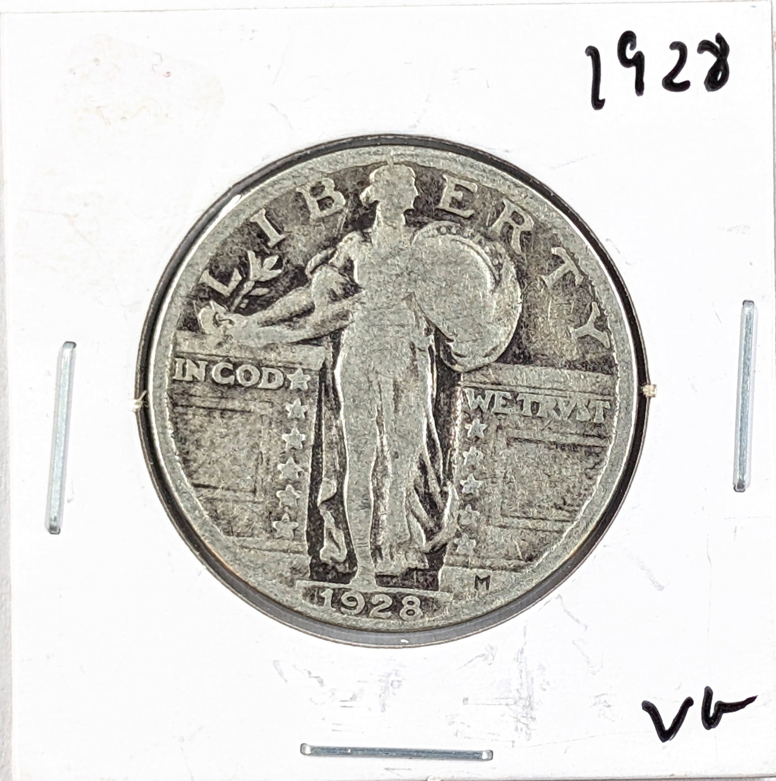 1928 Silver Standing Liberty Quarter: _