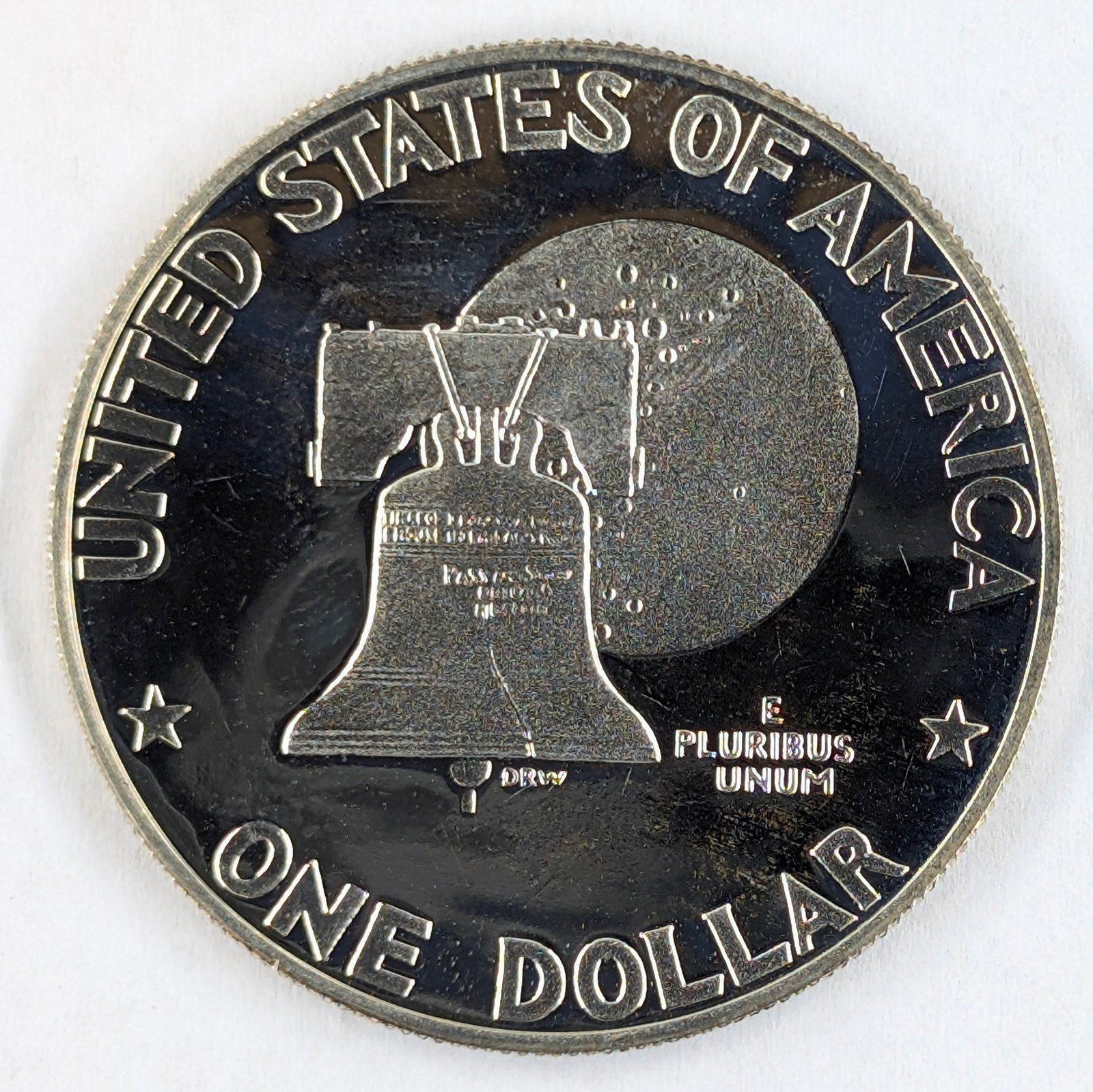 Proof 1976 Bicentennial Silver Ike Dollar - 2