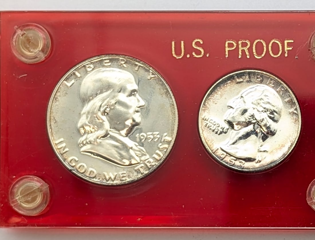 1953 US Proof Set in Capital Case - Absolute Flawless coins! - 2