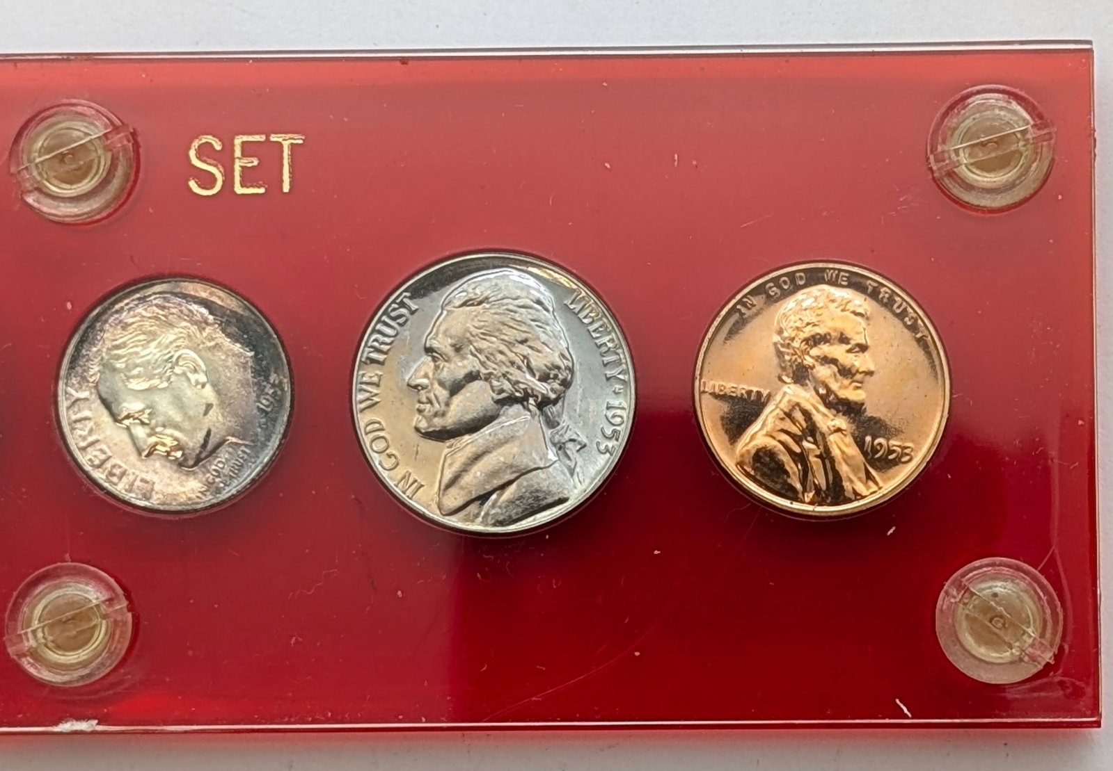 1953 US Proof Set in Capital Case - Absolute Flawless coins! - 3
