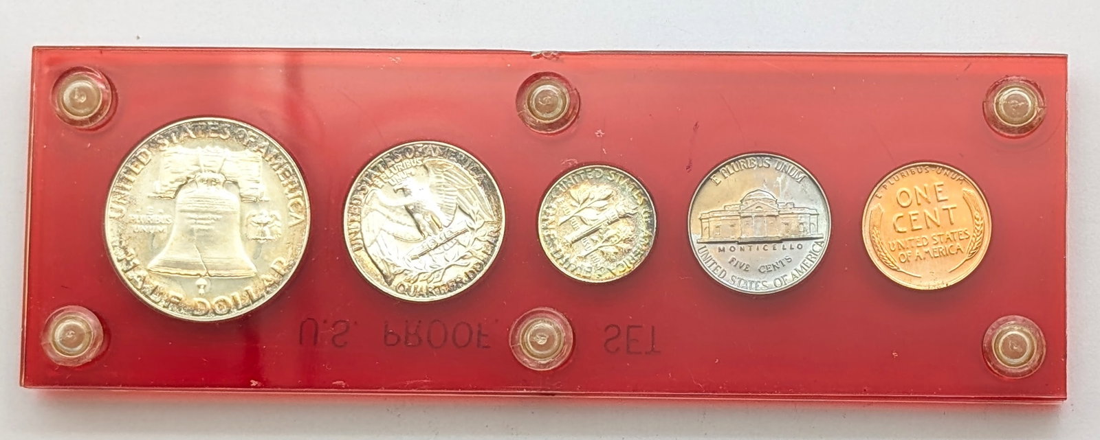 1953 US Proof Set in Capital Case - Absolute Flawless coins! - 4