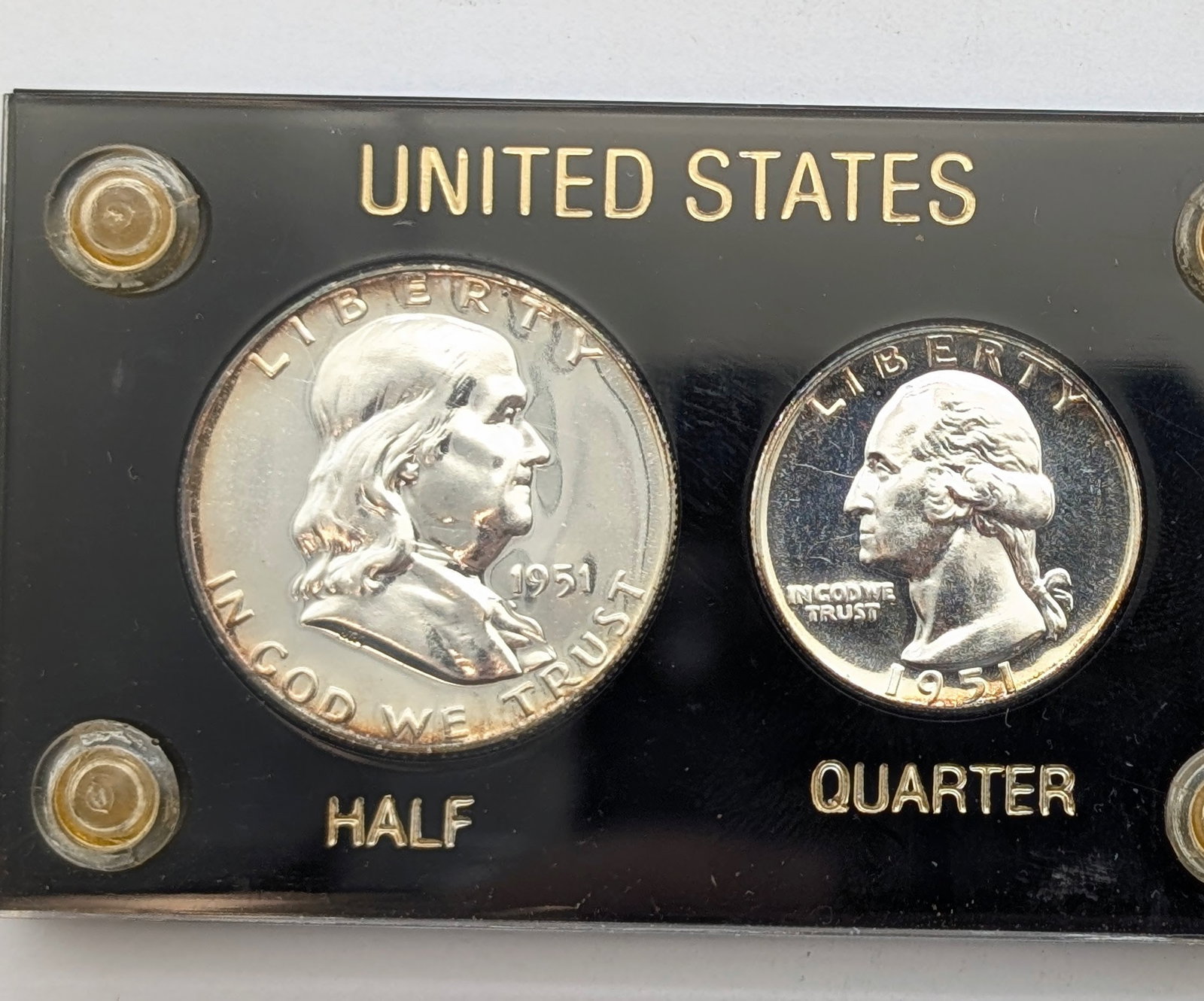 FEATURE 1951 Proof Set in Capital Case - 2