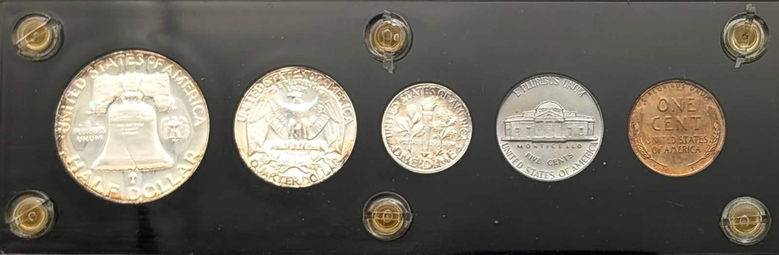 FEATURE 1951 Proof Set in Capital Case - 4