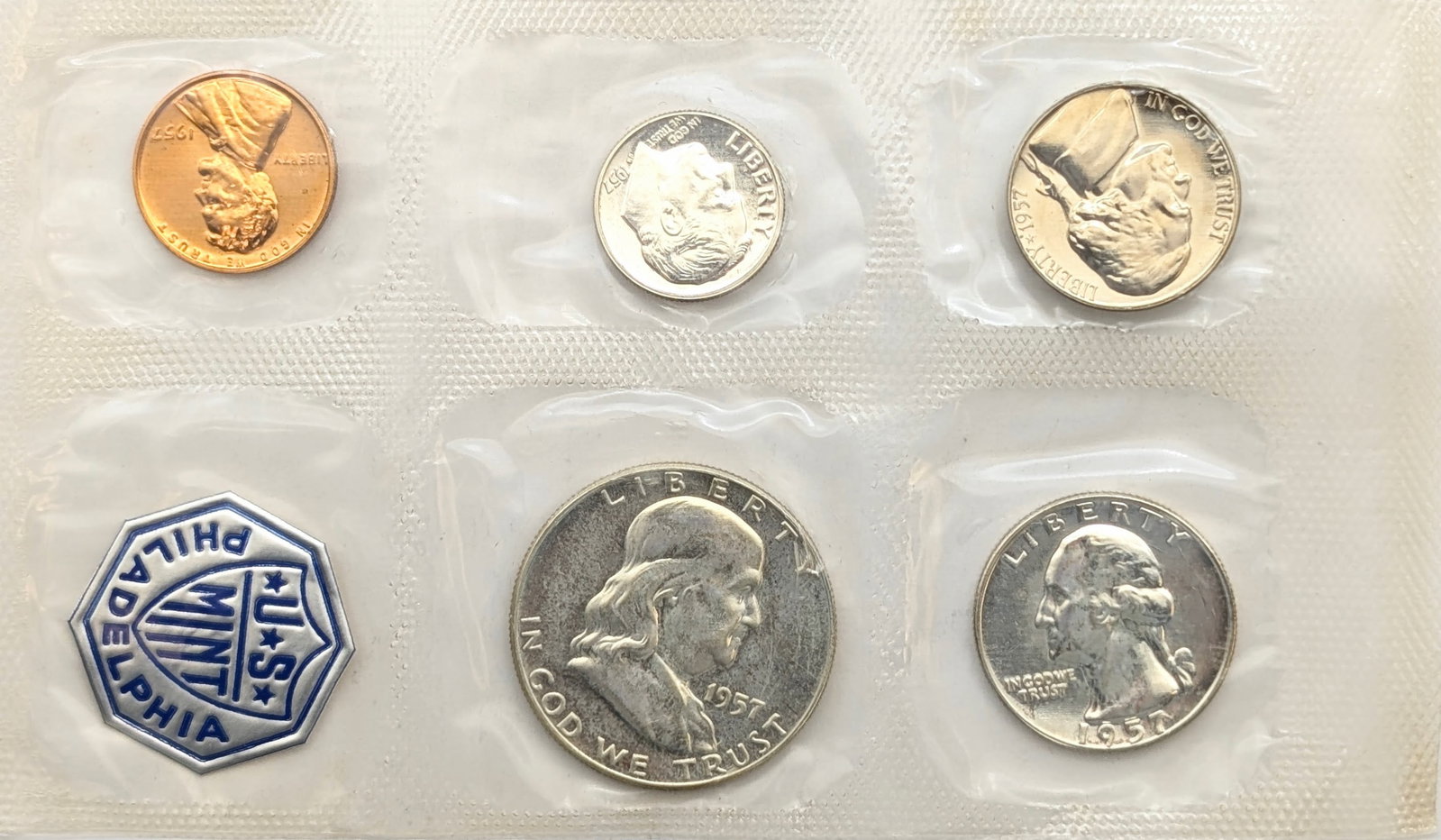 1957 Proof Silver Coin Set (1 of 2)