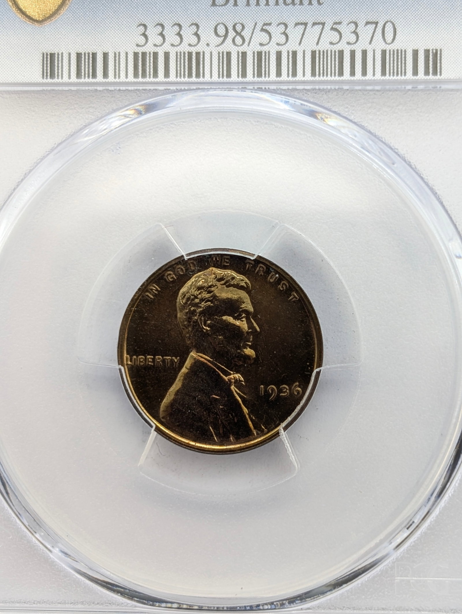 RARE - 1936 PCGS PROOF Wheat Cent! Uncirculated! - 3
