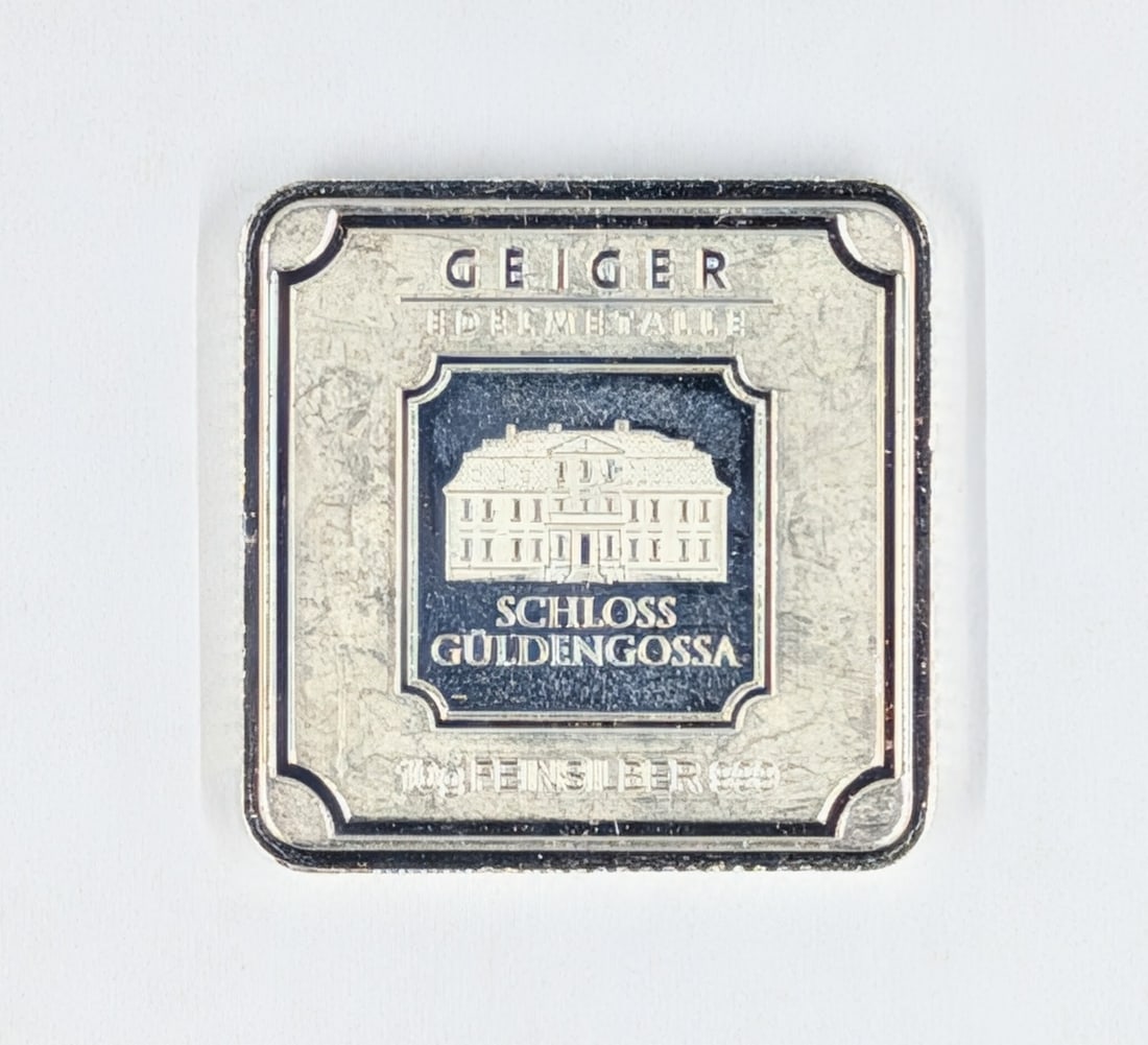 10 Gram Geiger Fine 999 Silver: _