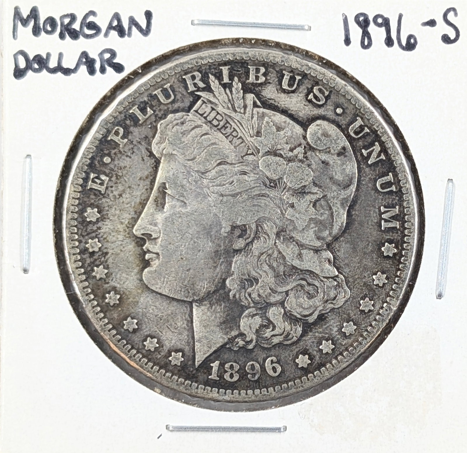 KEY DATE 1896-S Morgan Silver Dollar: _