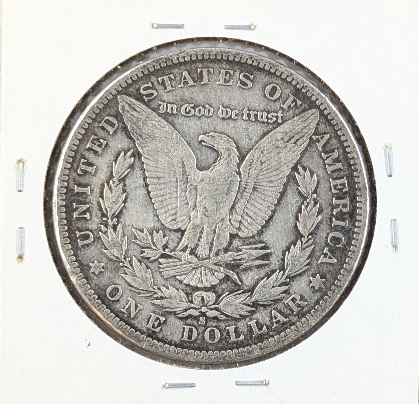 KEY DATE 1896-S Morgan Silver Dollar - 2