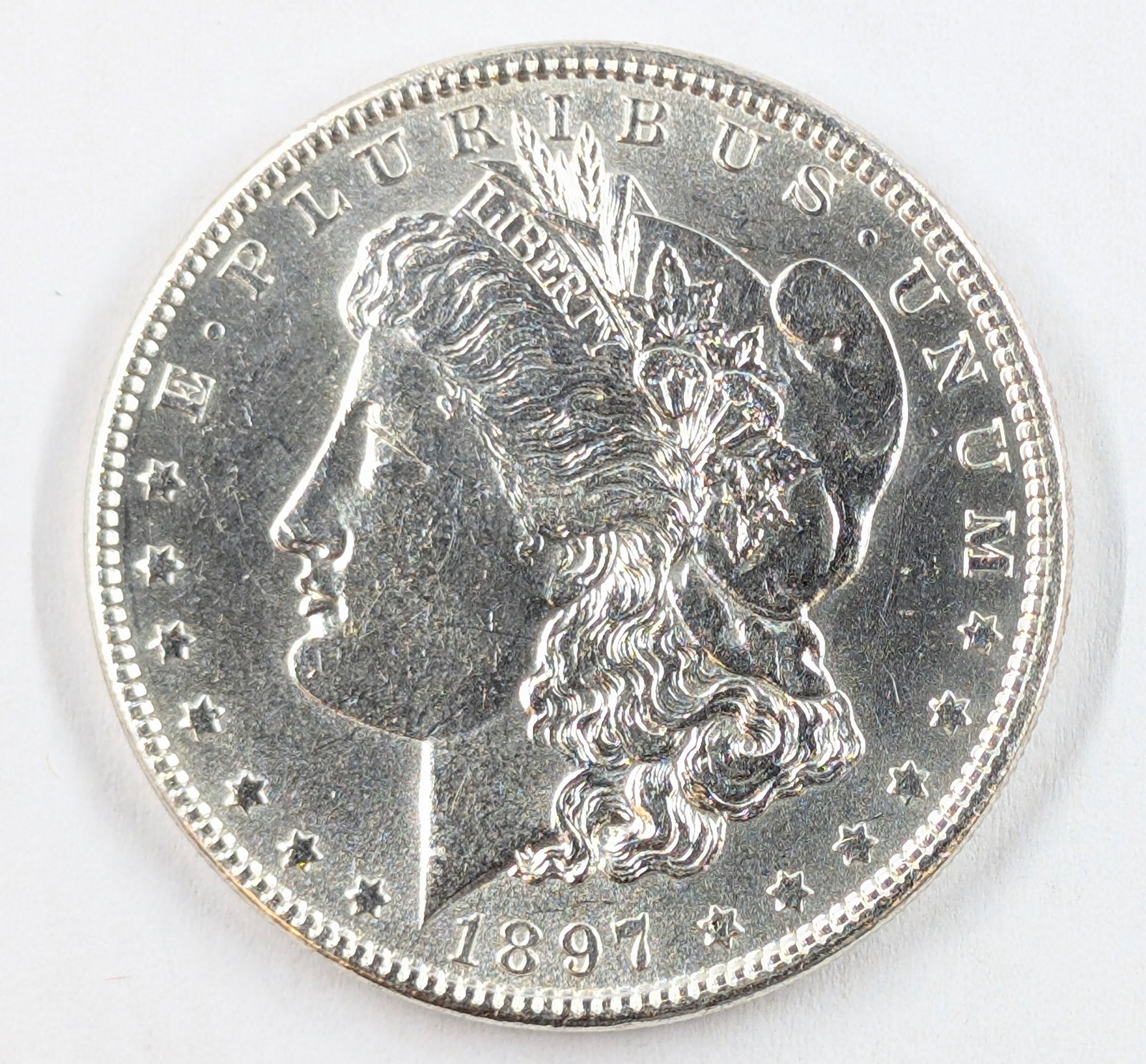 1897 Morgan Silver Dollar - Uncirculated Incredible Condition (1 of 2)