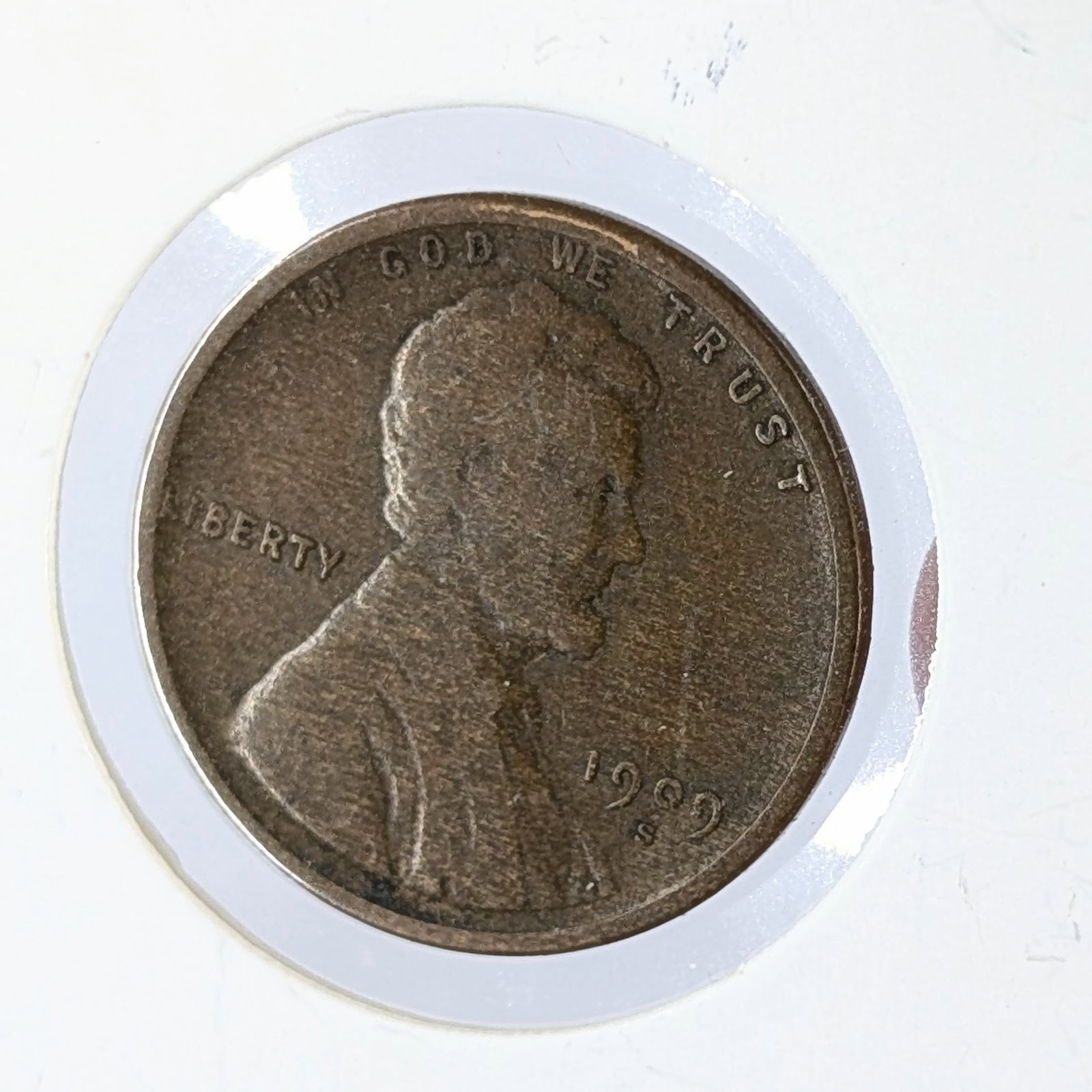 RARE 1909-S Lincoln Wheat Cent - 3