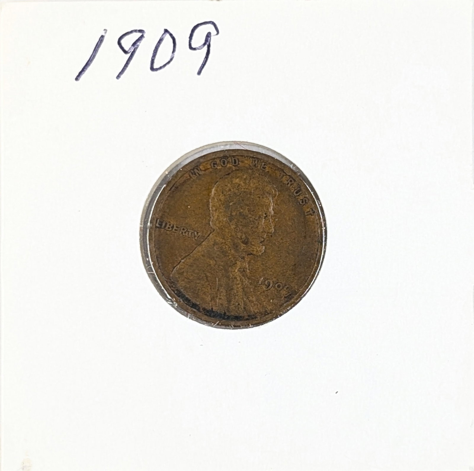 1909 Lincoln Wheat Cent: _
