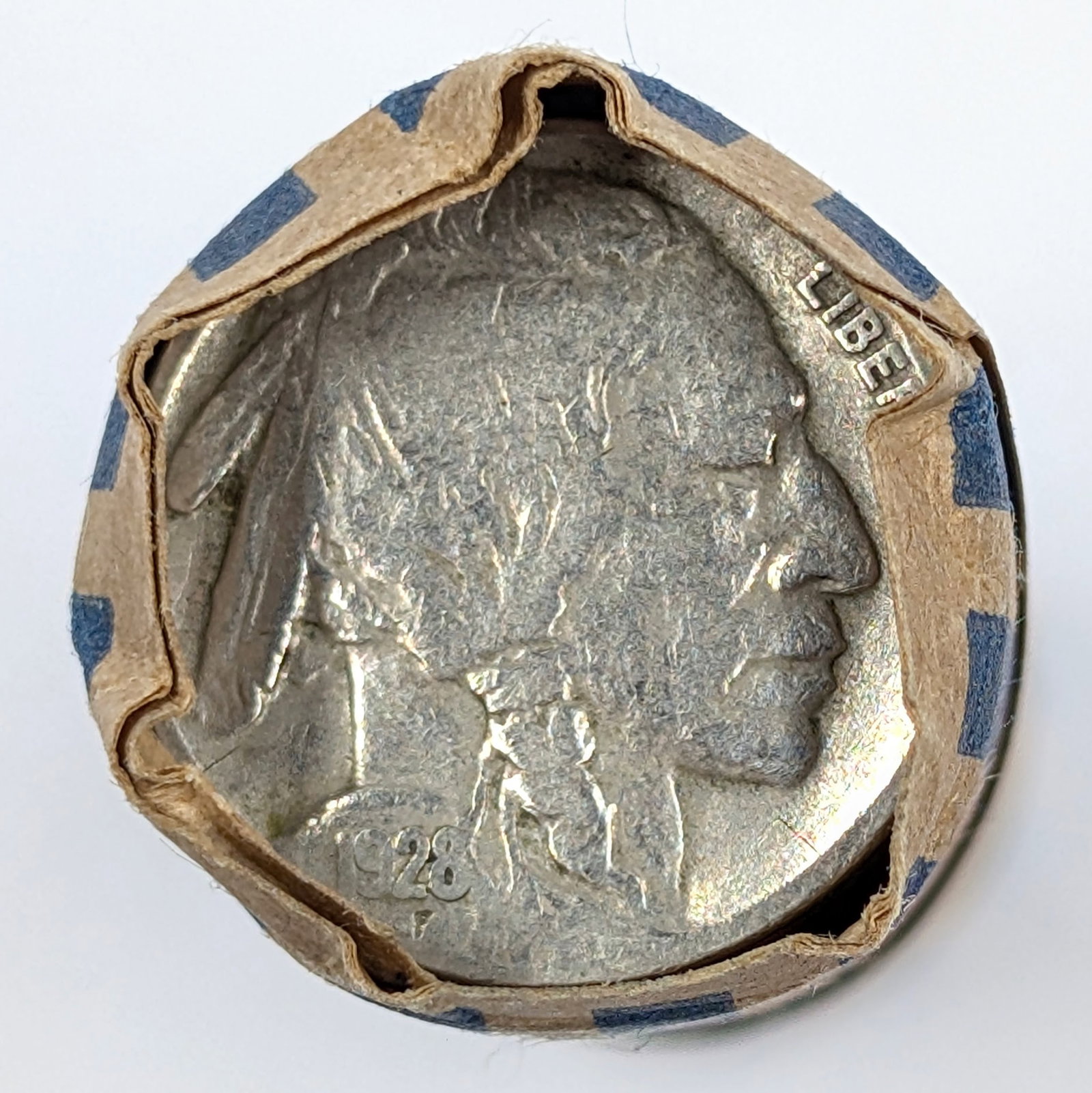 Roll of 40 Buffalo Nickels - 2