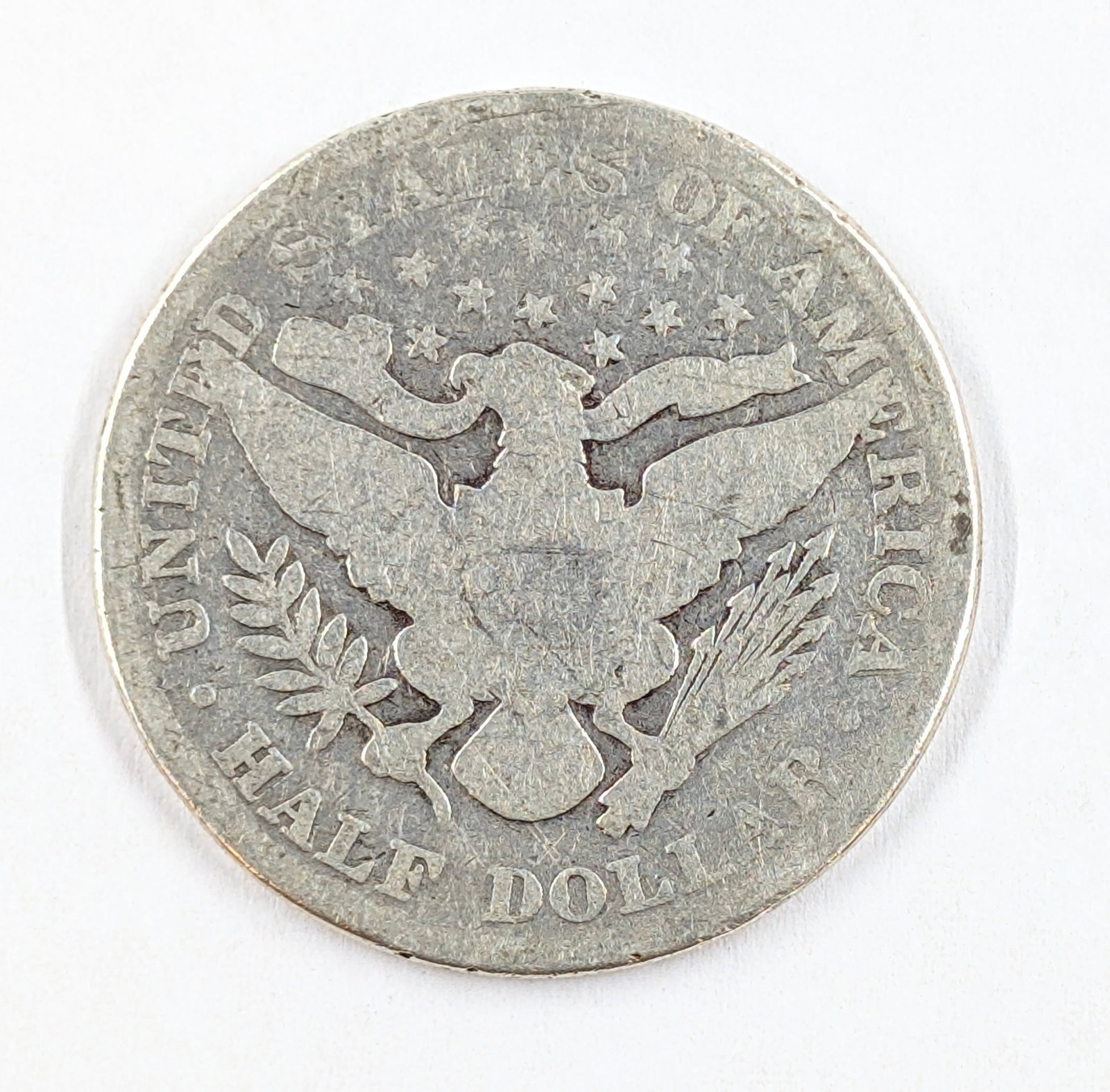 1899 Silver Barber Half Dollar - 2