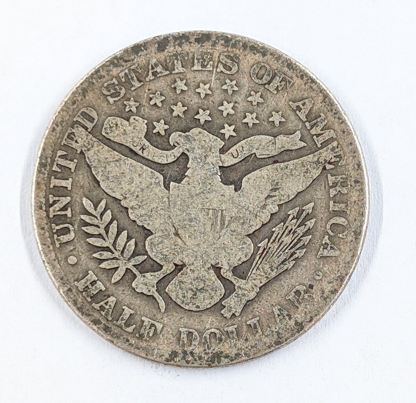1902 Silver Barber Half Dollar - 2