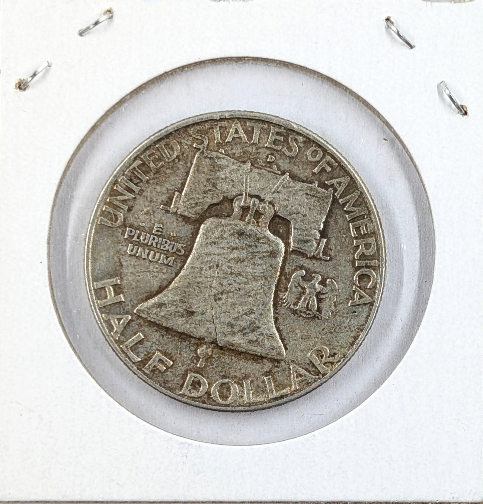 1957-D Silver Franklin Half Dollar - 2