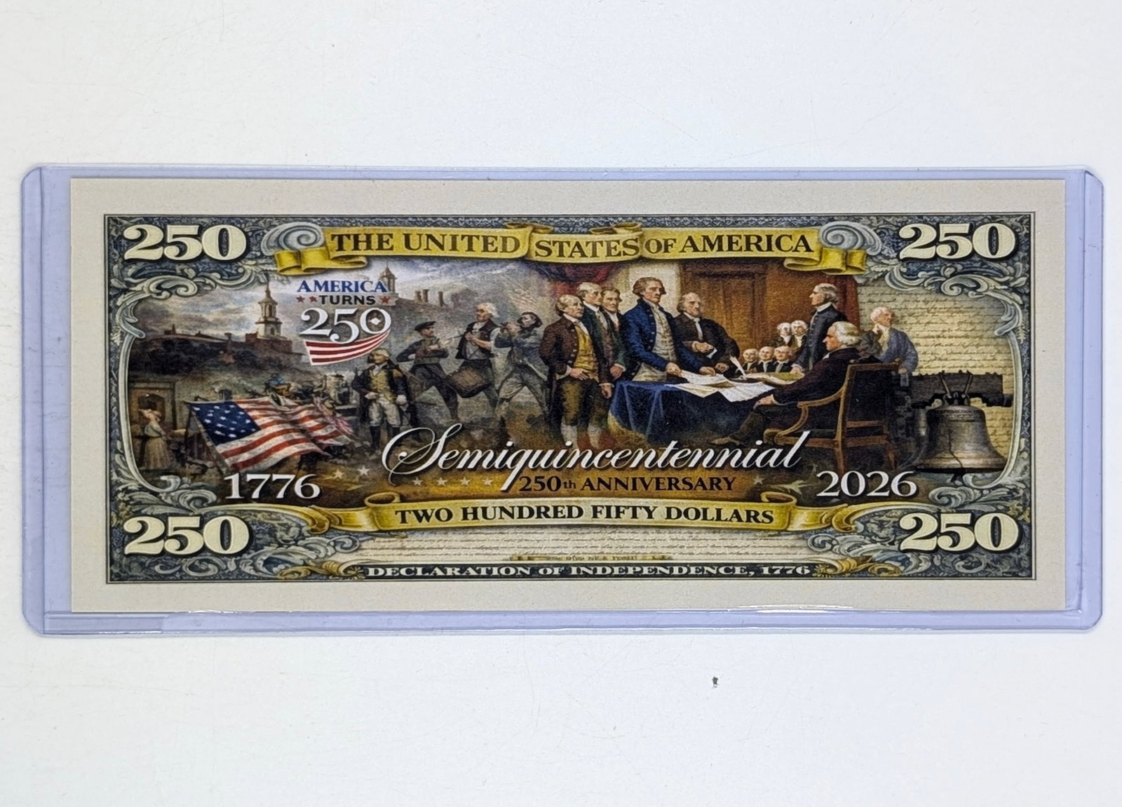 Novelty Trump Bill with 1 Grain Silver - 2