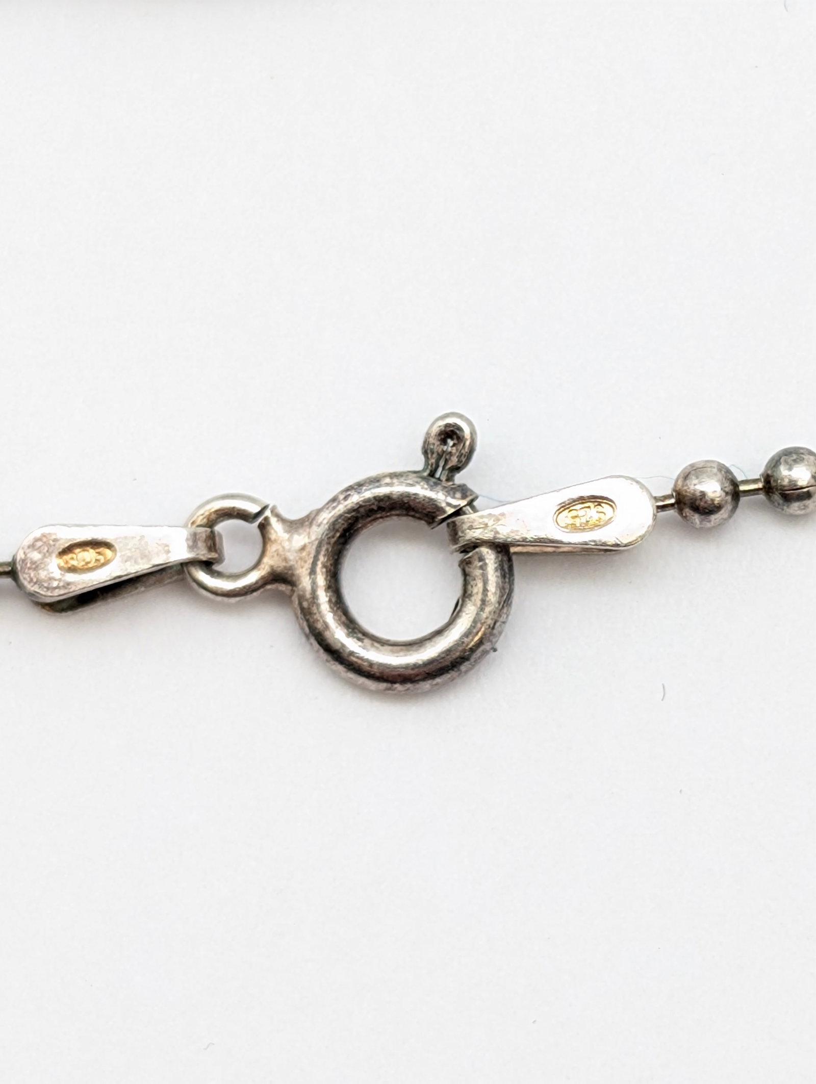 Sterling Silver Necklace with classic "kid" pendants! - 4