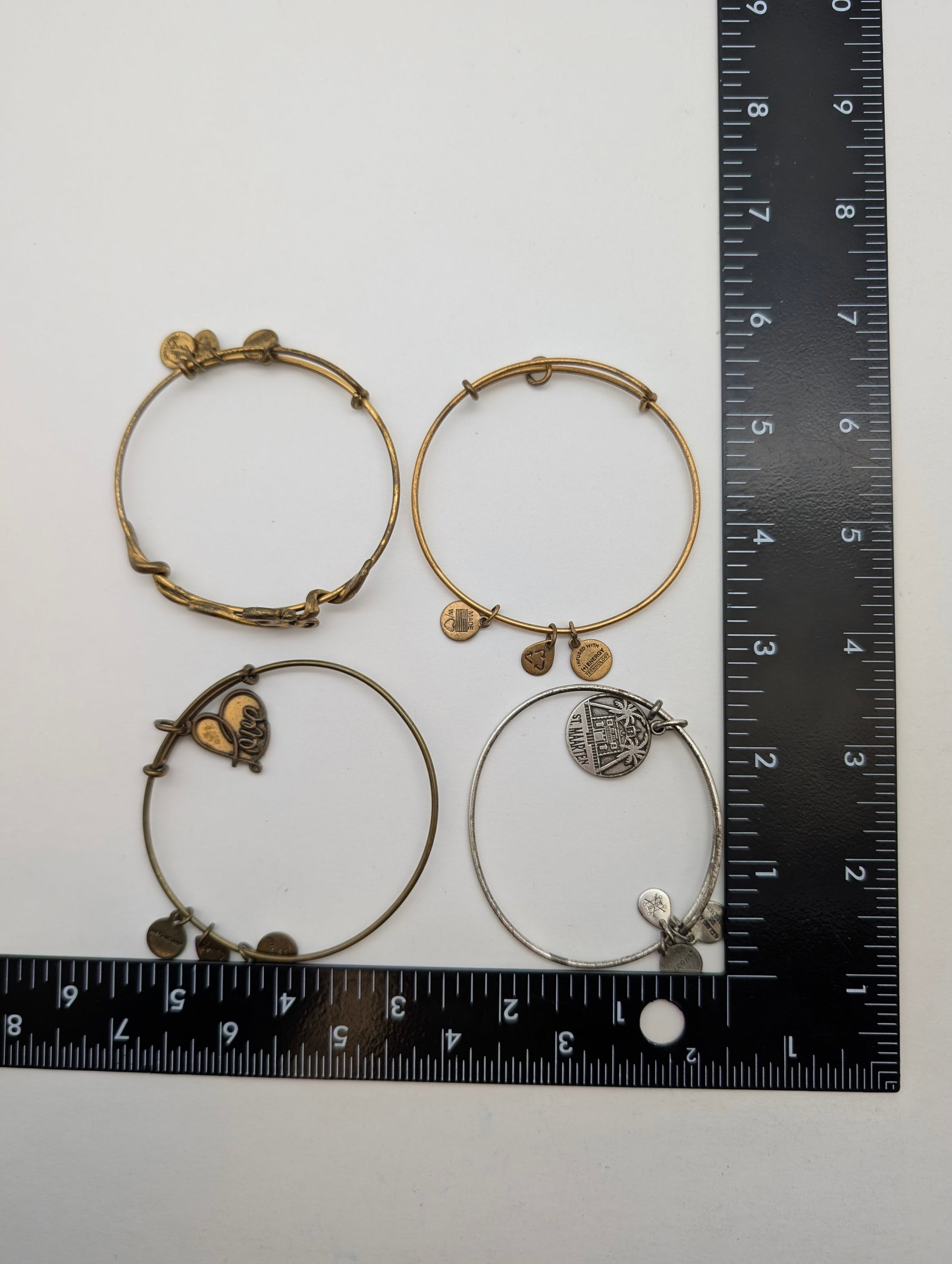 Lot of 4 Alex and Ani Bracelets - 4