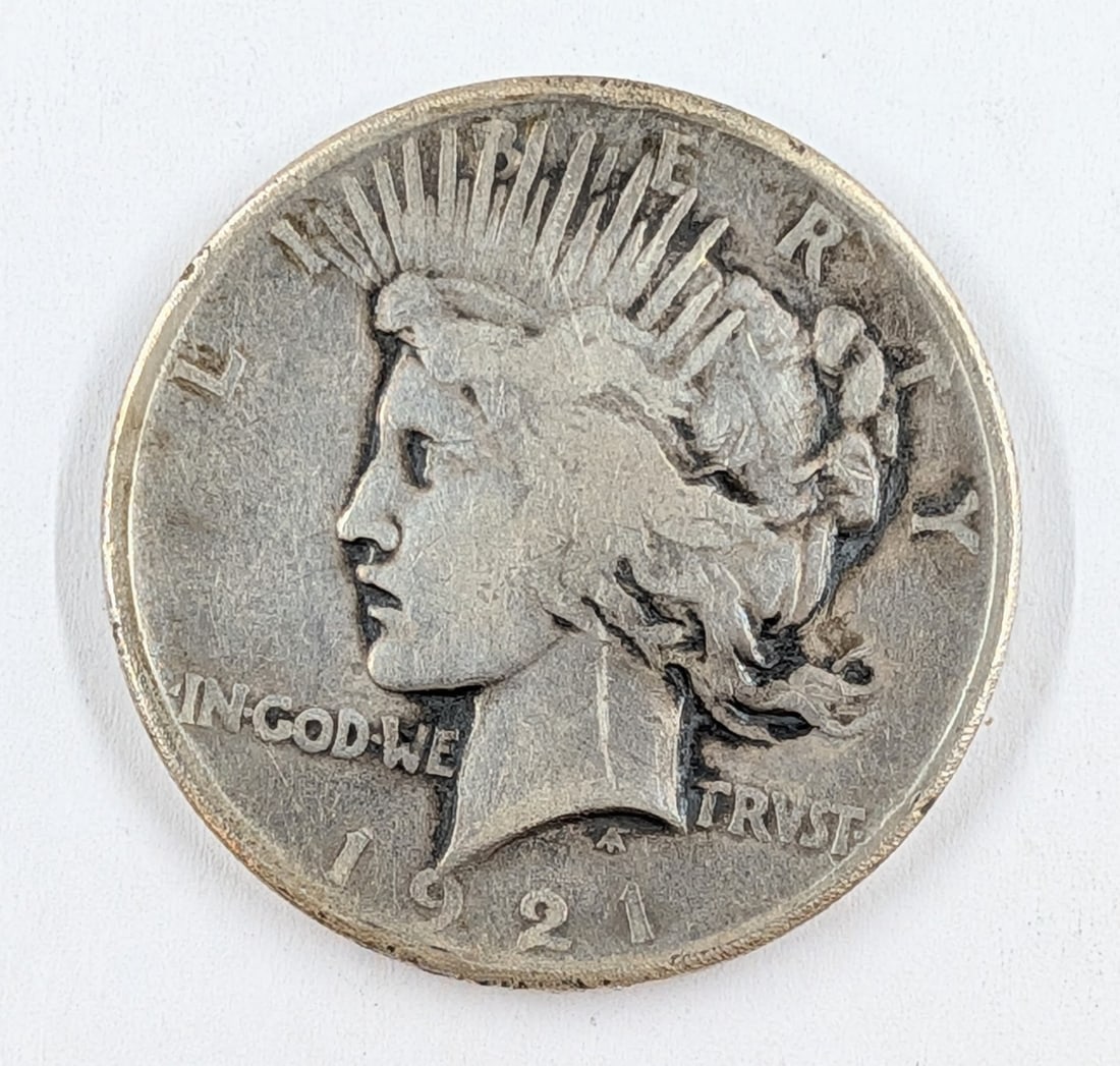 1921 Silver Peace Dollar - Key Date!: Special Collection - Coming in Hot!