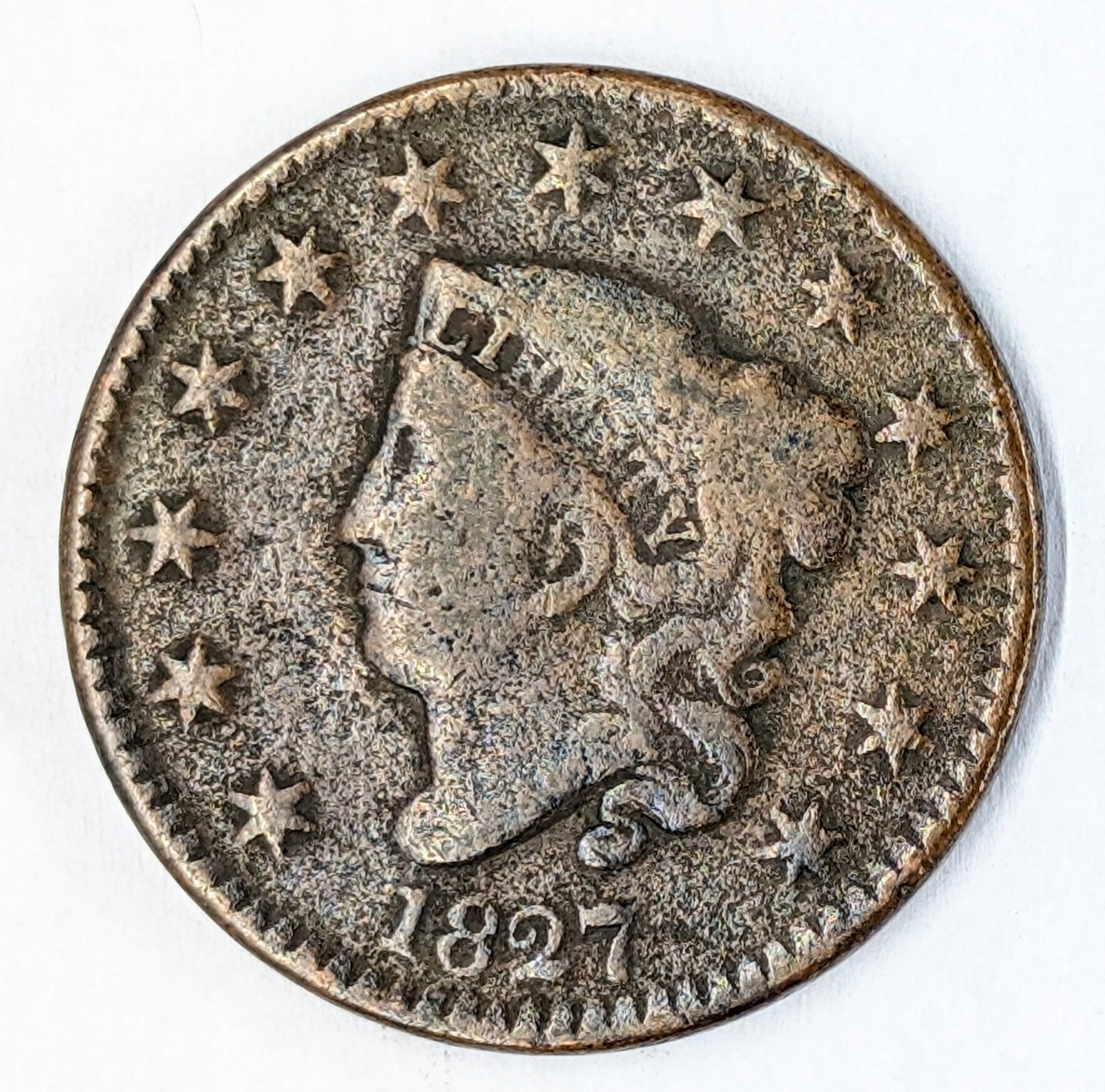 1827 Large Cent