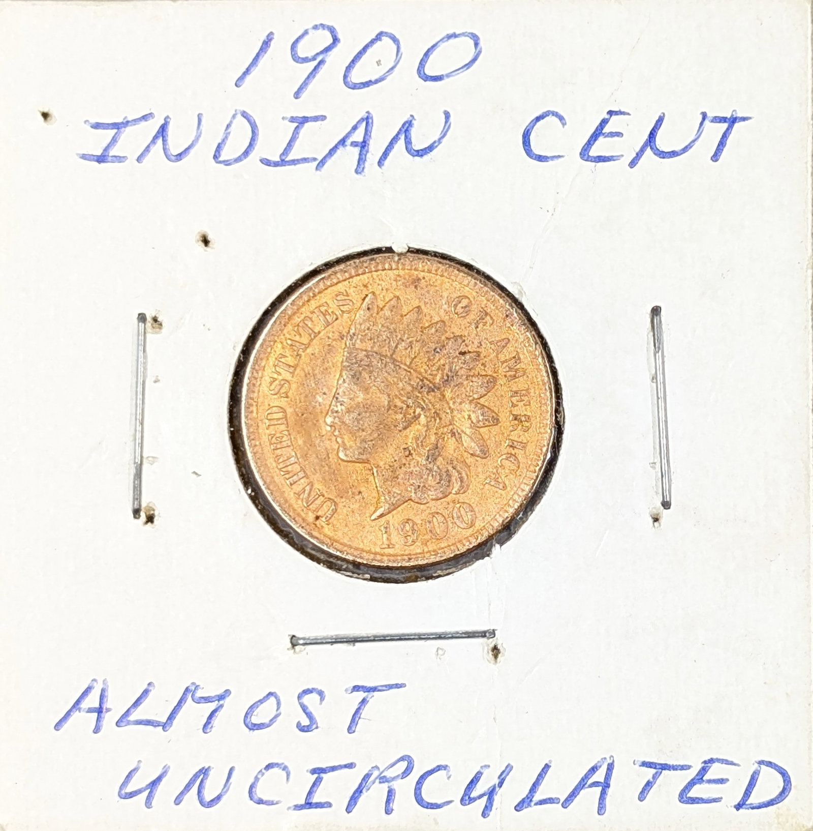 1900 Indian Cent: _
