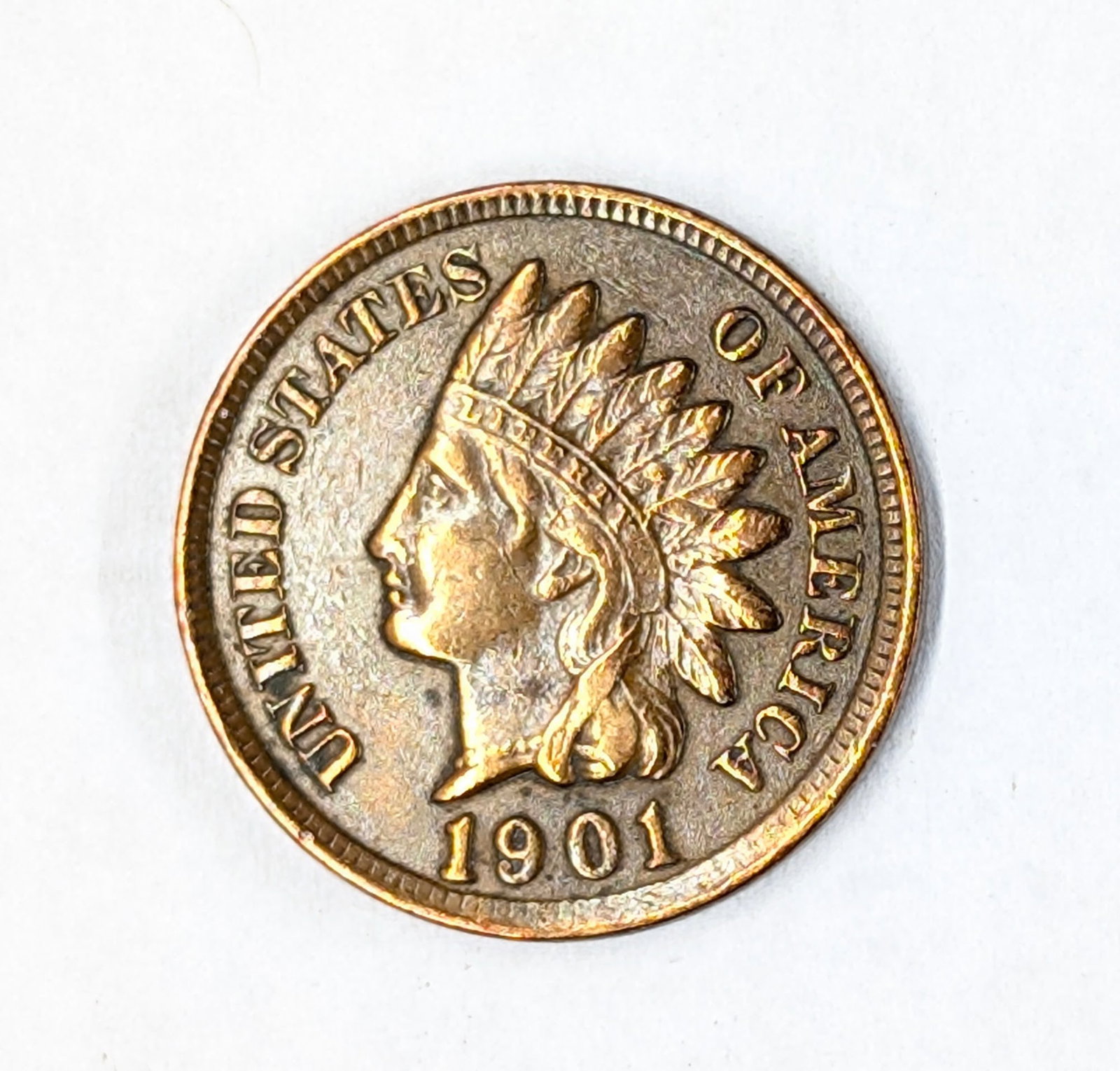 1901 Indian Cent: _