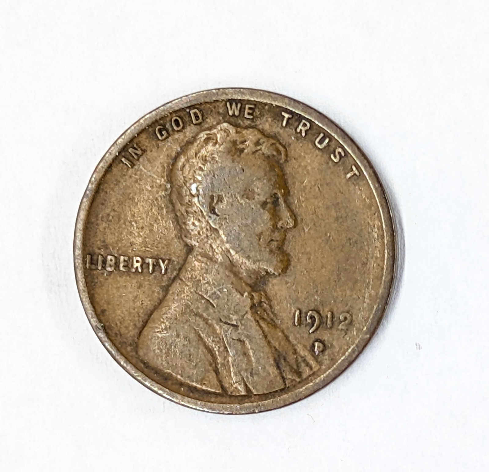 1912-D Lincoln Wheat Cent: _