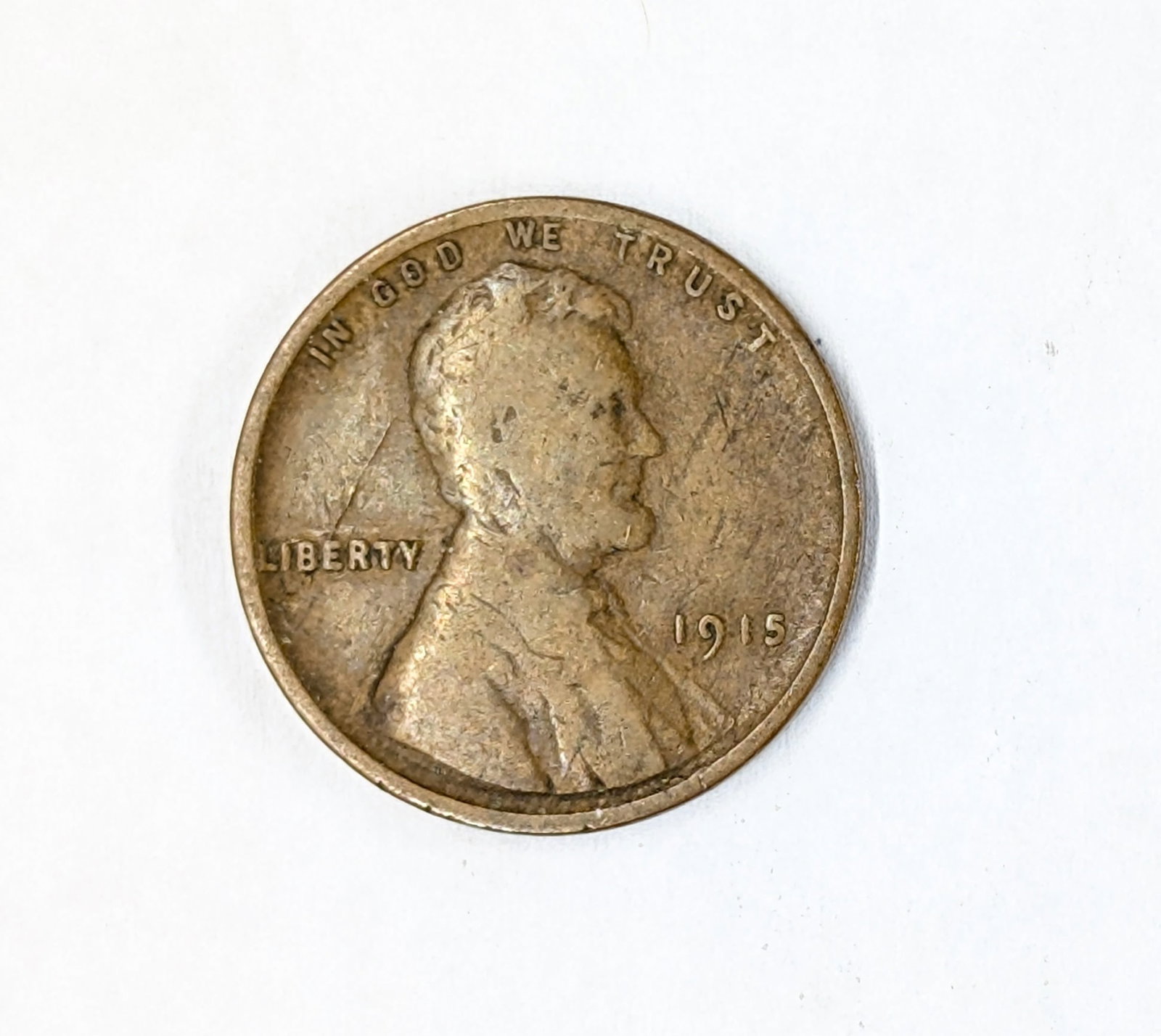 1915 Lincoln Wheat Cent: _