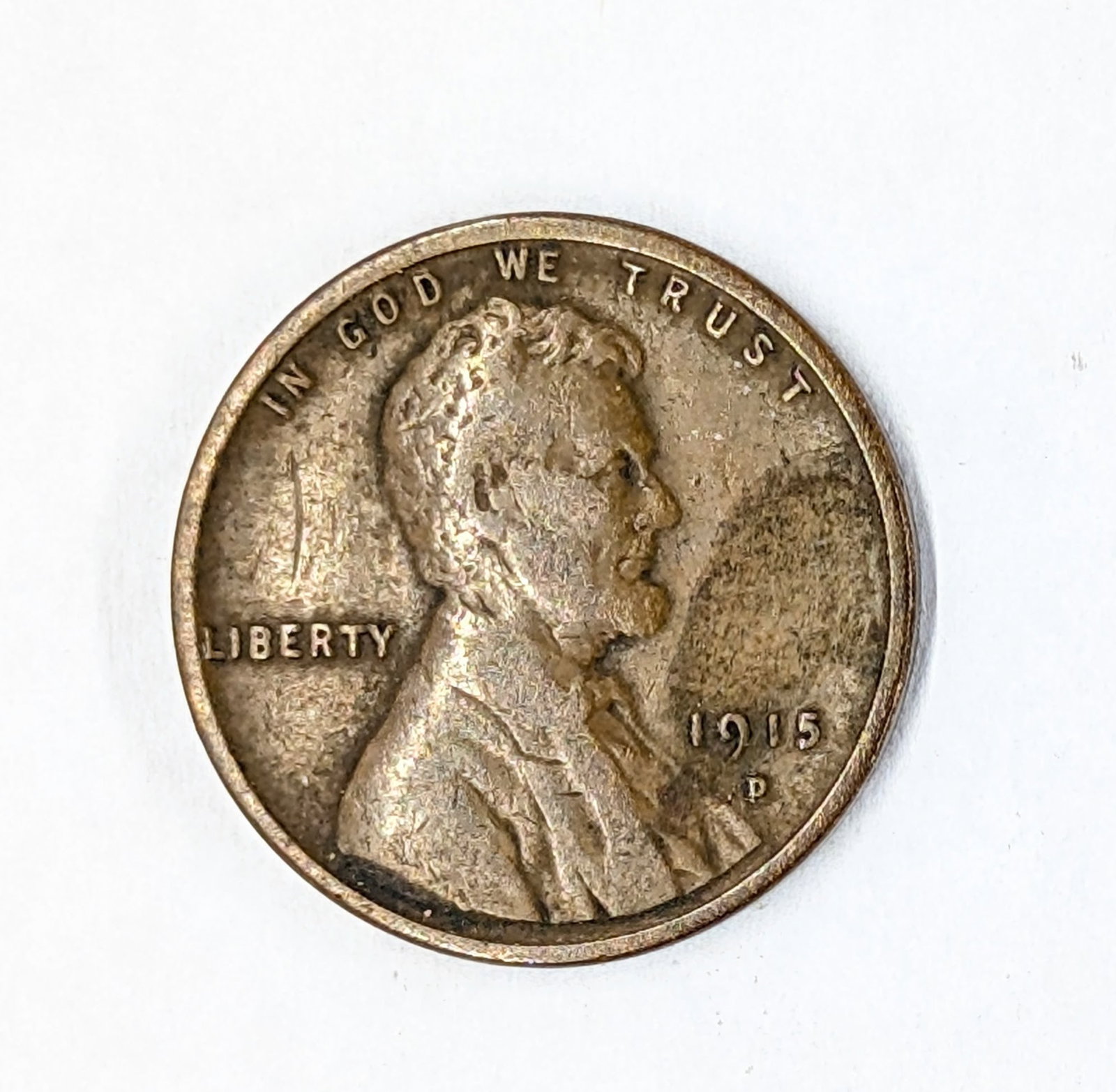 1915-D Lincoln Wheat Cent: _