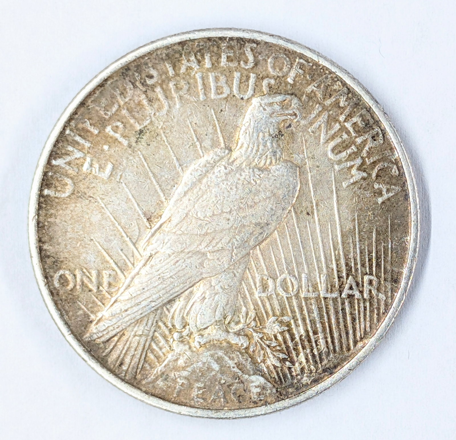 Toned 1922 Silver Peace Dollar - 2