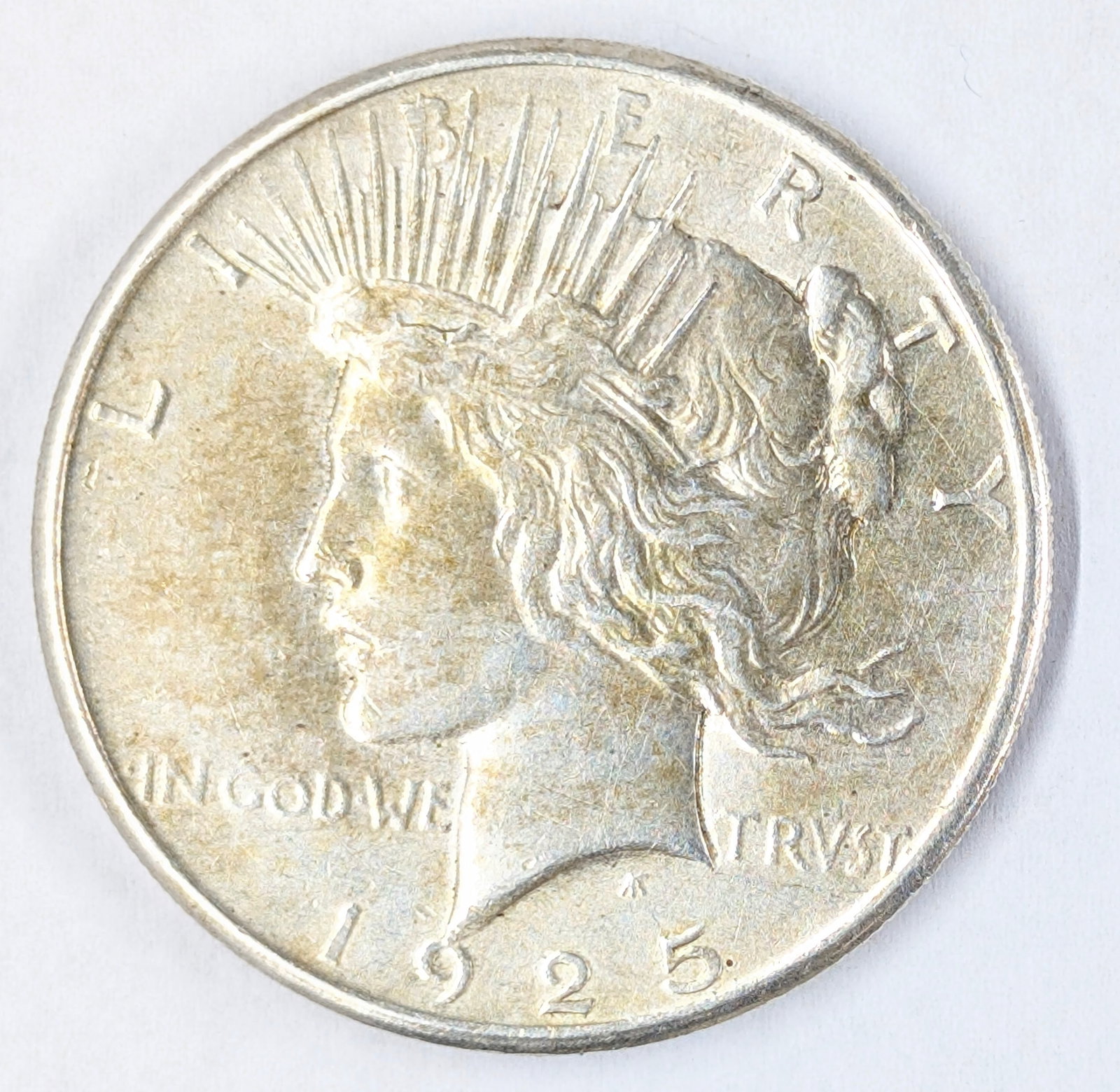 1925 Silver Peace Dollar: _