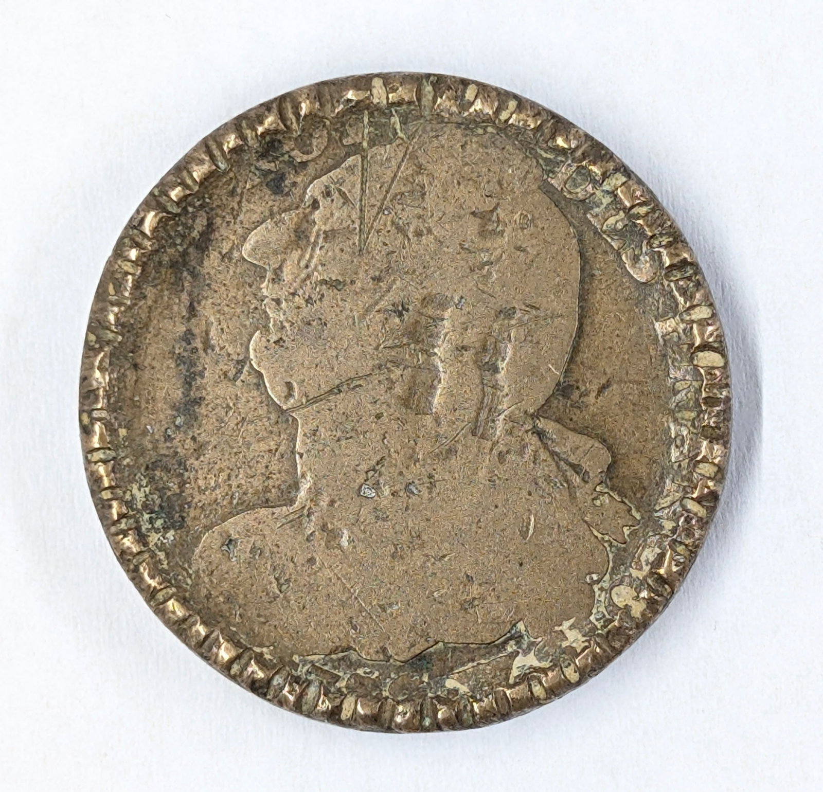 1790's Louis XVI 2 Sols France - RARE: _