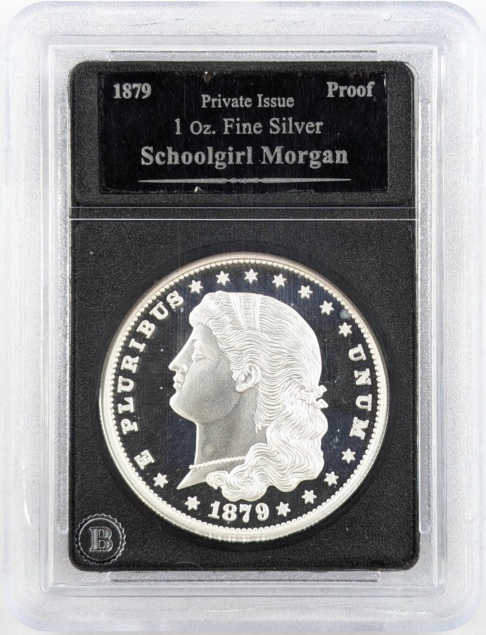 FEATURE - Schoolgirl Morgan - Private Issue 1 oz. Silver: _
