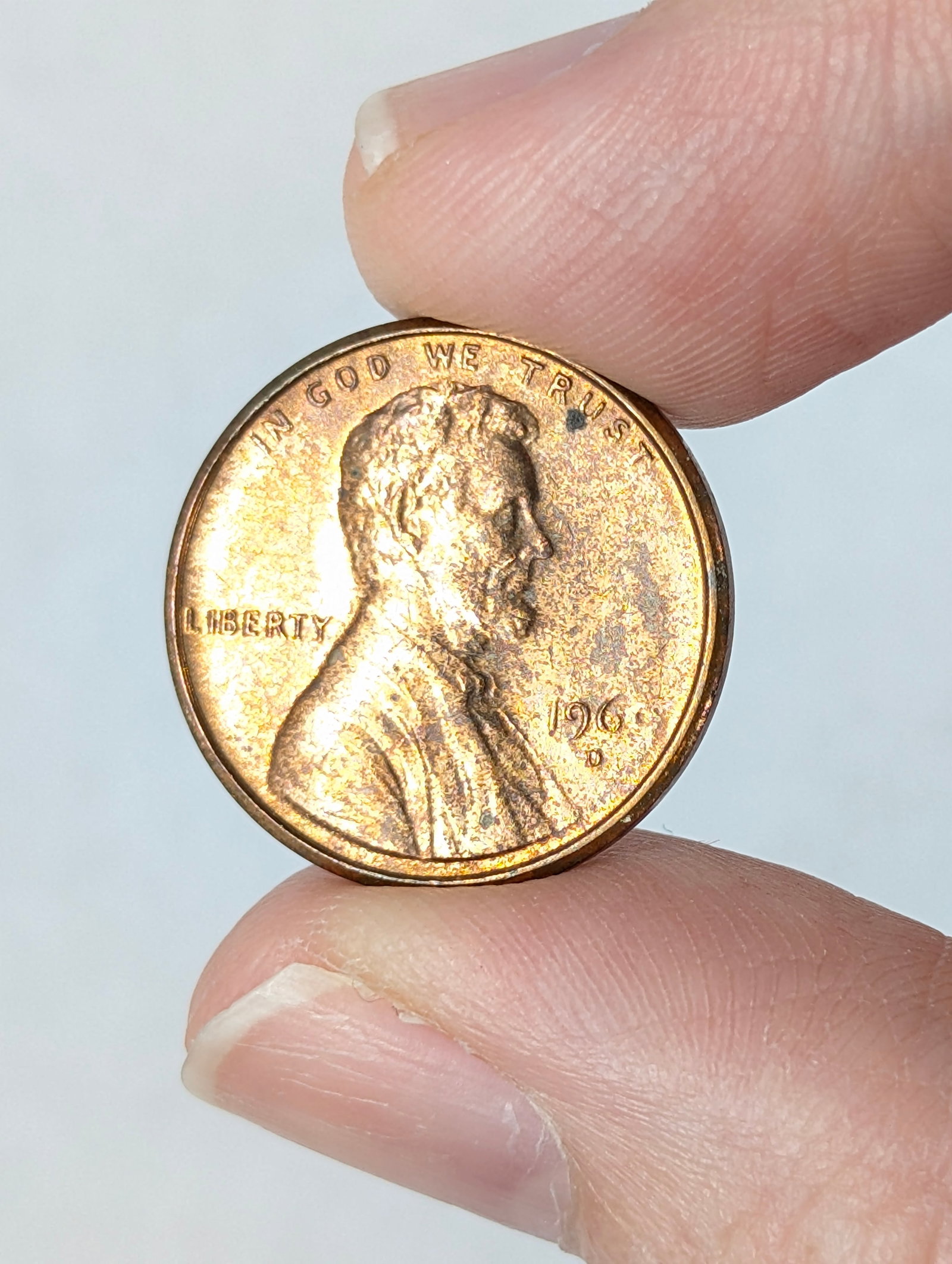 196? Lincoln Cent Missing Final Number! - 3