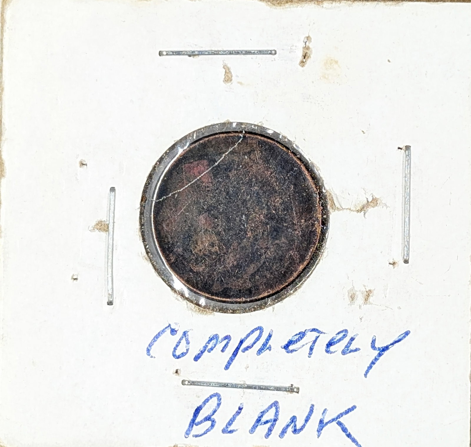 Lincoln Cent - Blank Planchet! Great Find!: _