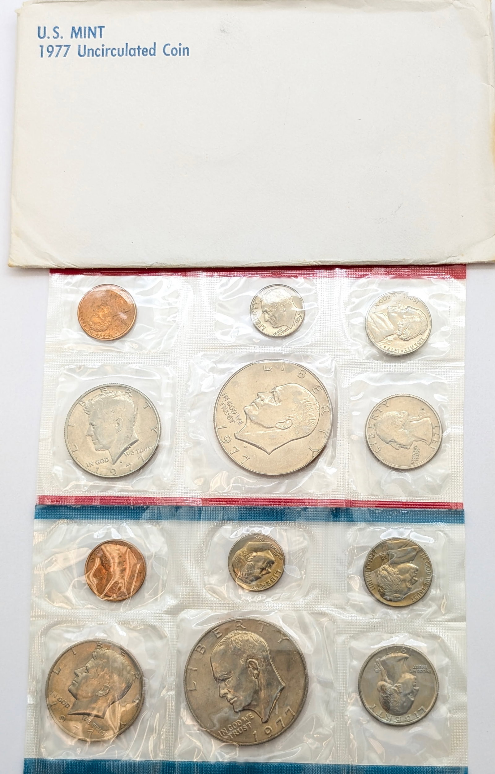 1977 US Mint Uncirculated Coin Set: _
