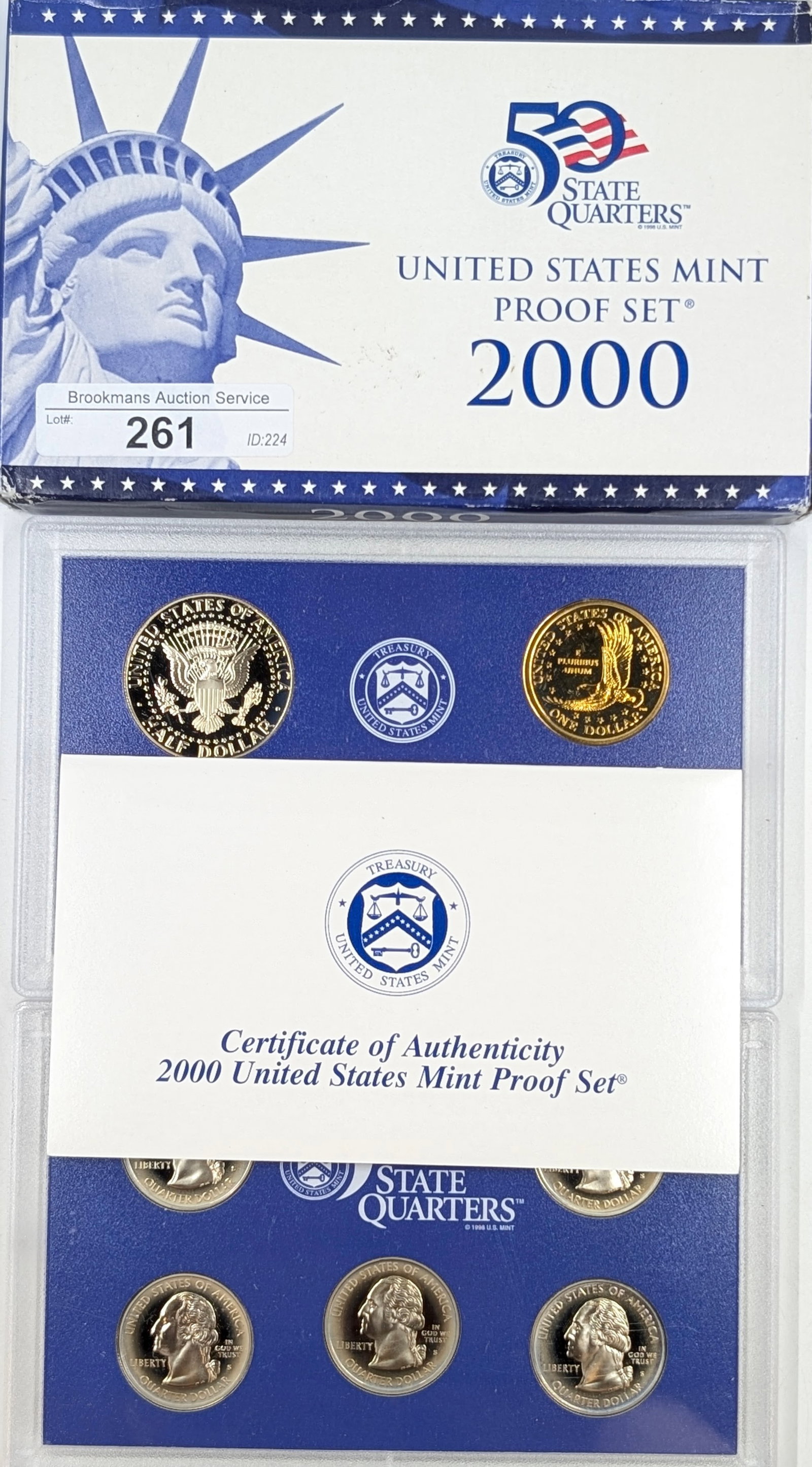 2000 US Proof Coin Set - 3