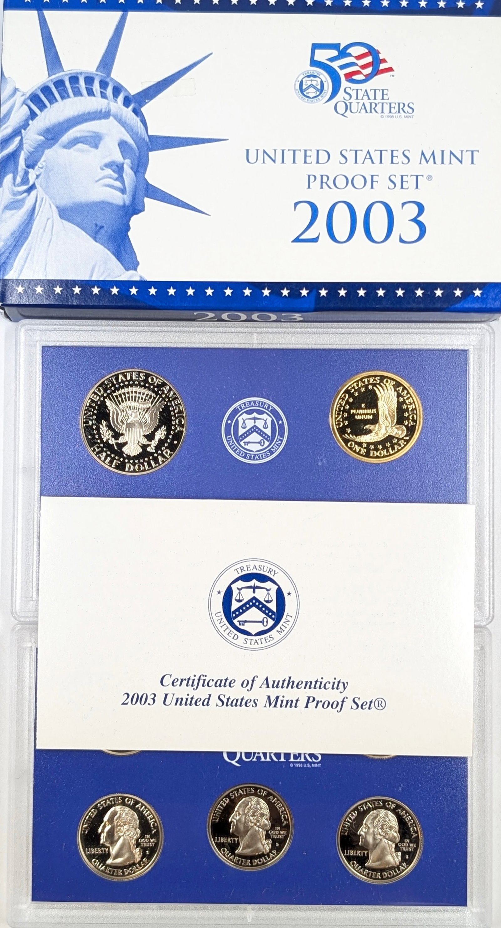 2003 US Proof Coin Set - 3