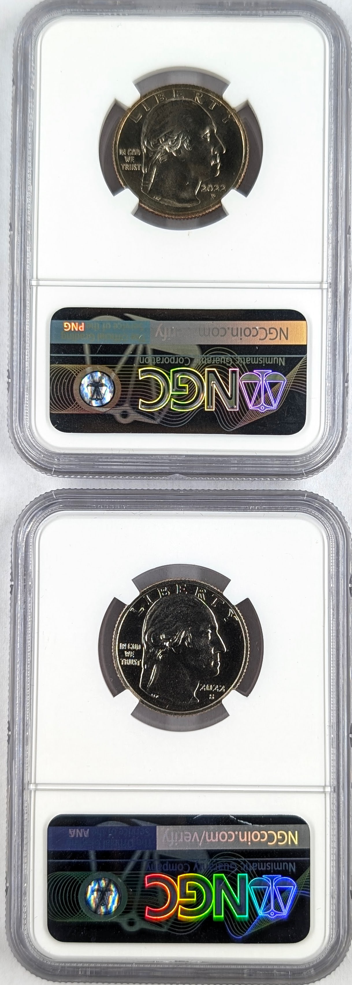 NGC MS 672022 American Women Slabbed Quarters - 2