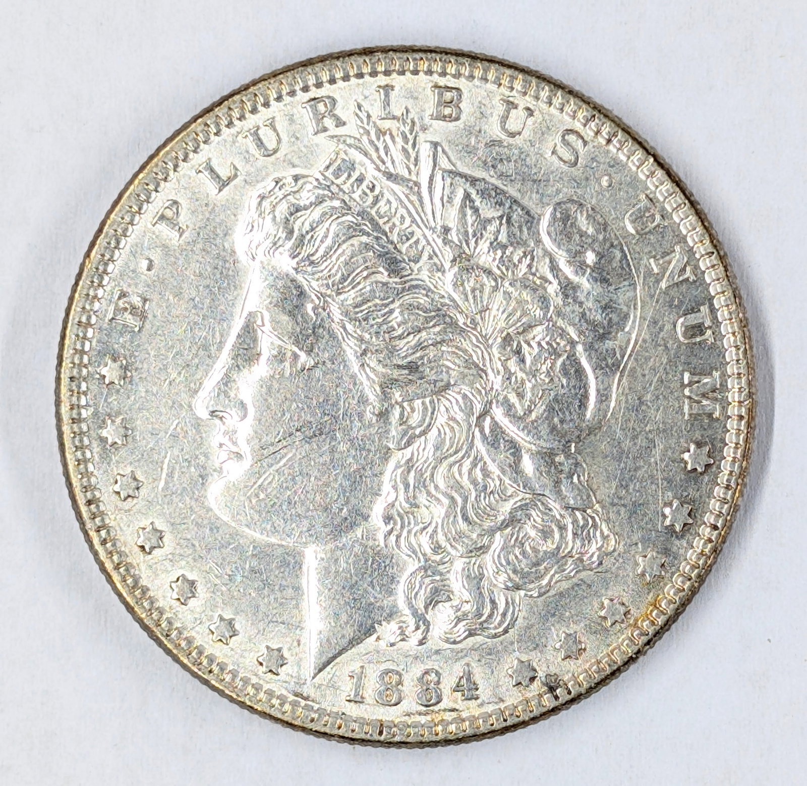 1884 Morgan Silver Dollar: _