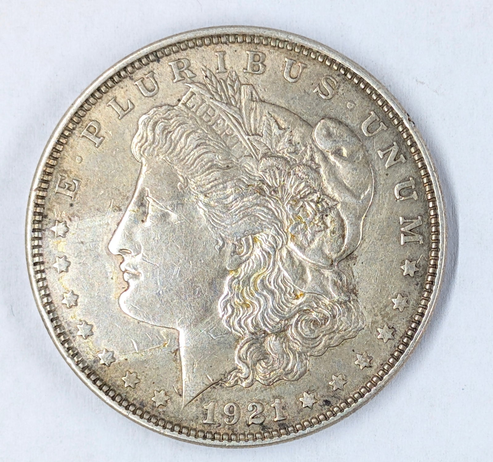 1921 Morgan Silver Dollar: _