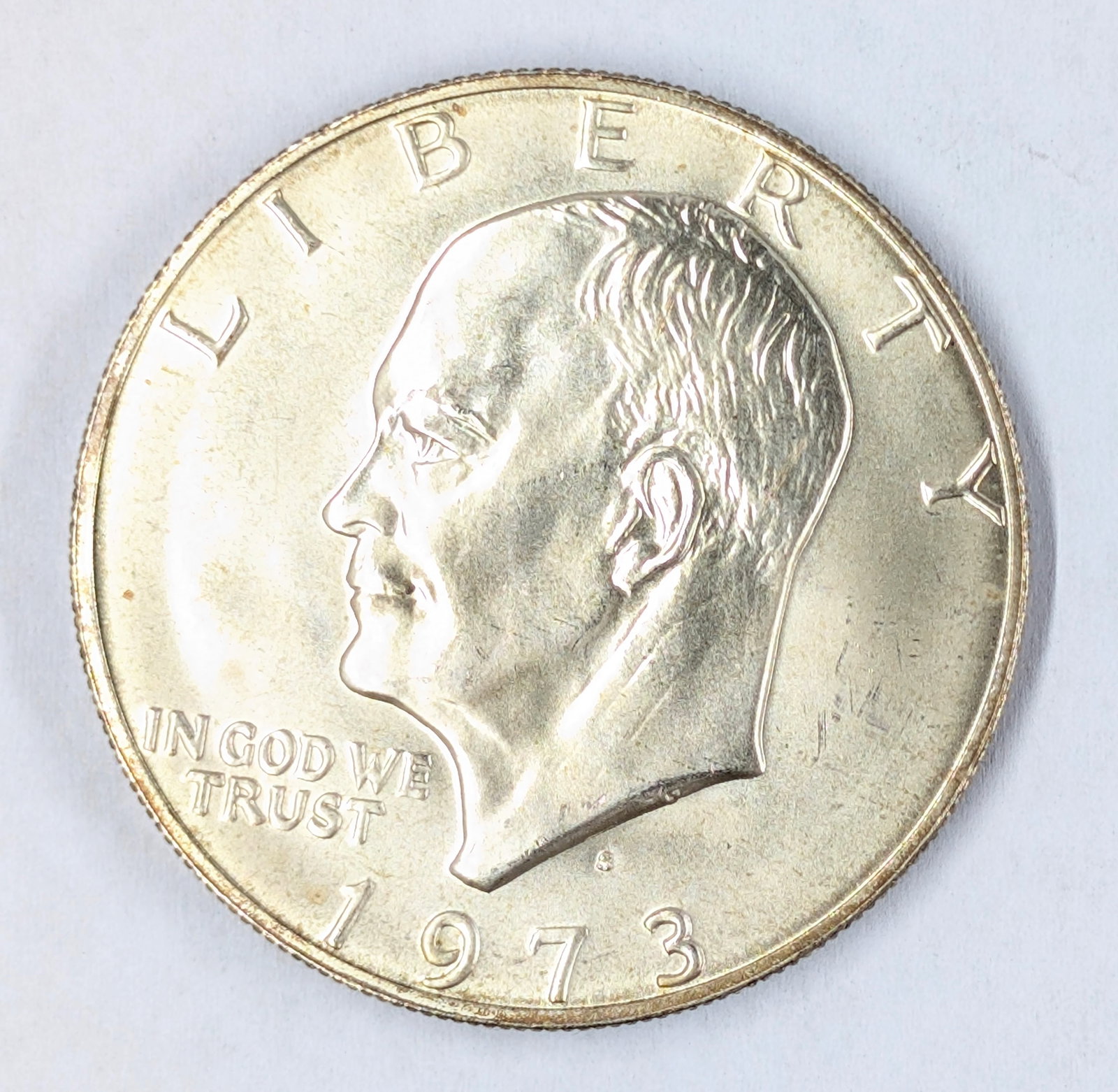 1973-S Eisenhower "Ike" Silver Dollar: _