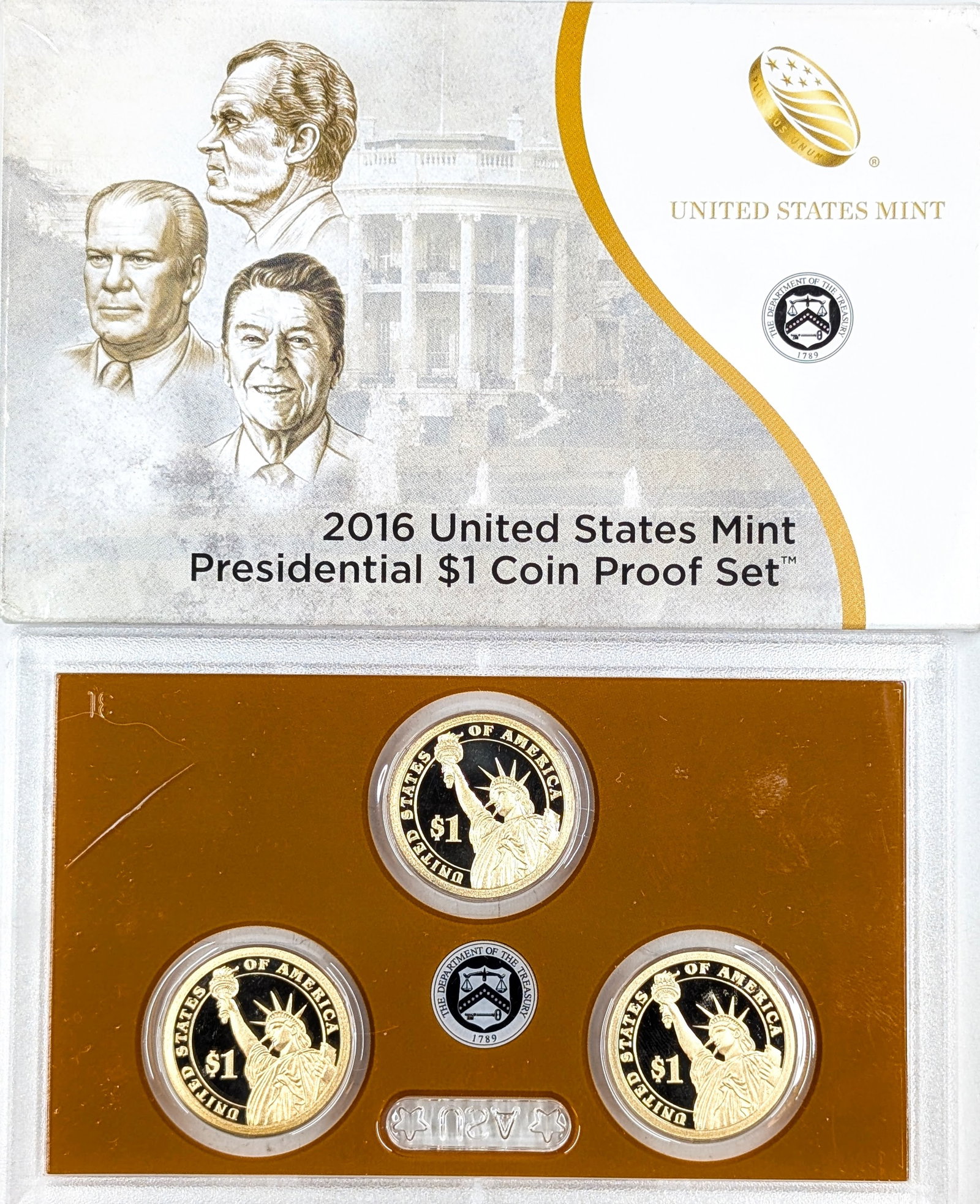 2016 Presidential Proof Dollar Set - 2
