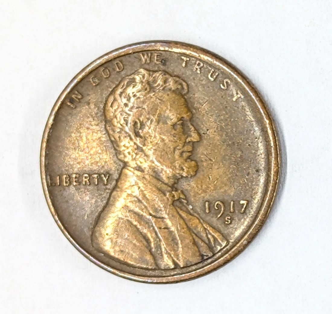 1917-S Lincoln Wheat Cent: _