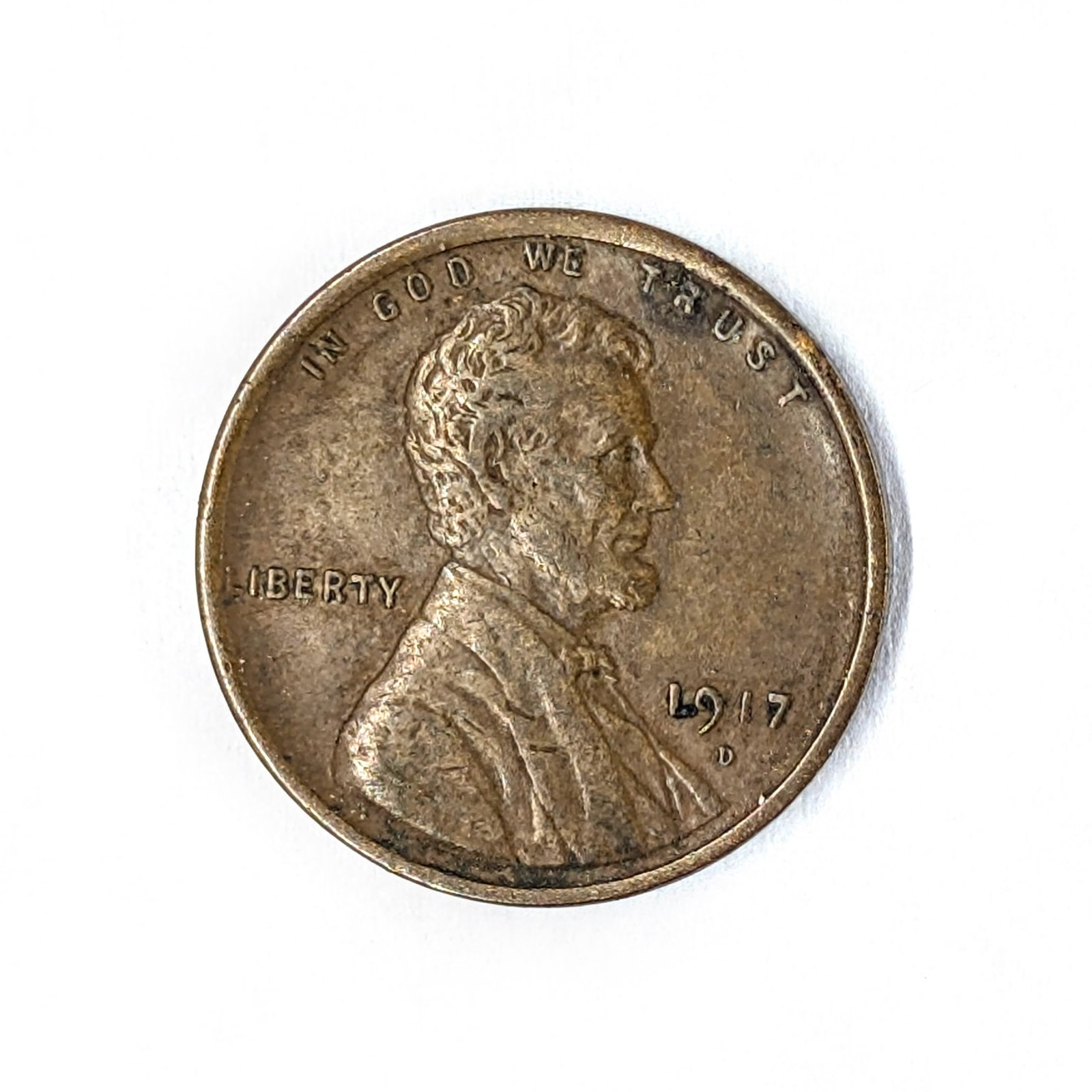 1917-D Lincoln Wheat Cent: _