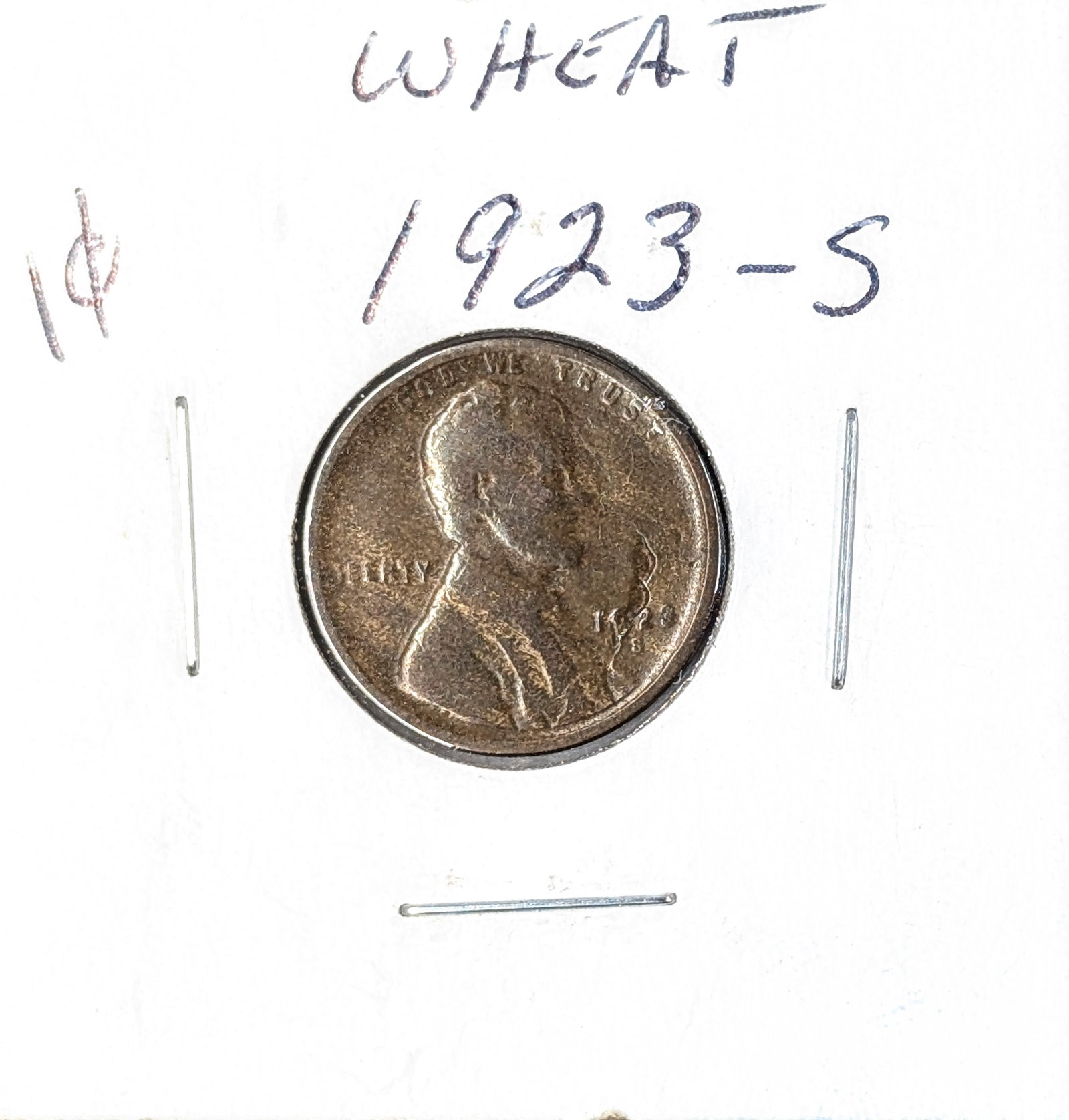 1923-S Lincoln Wheat Cent: _