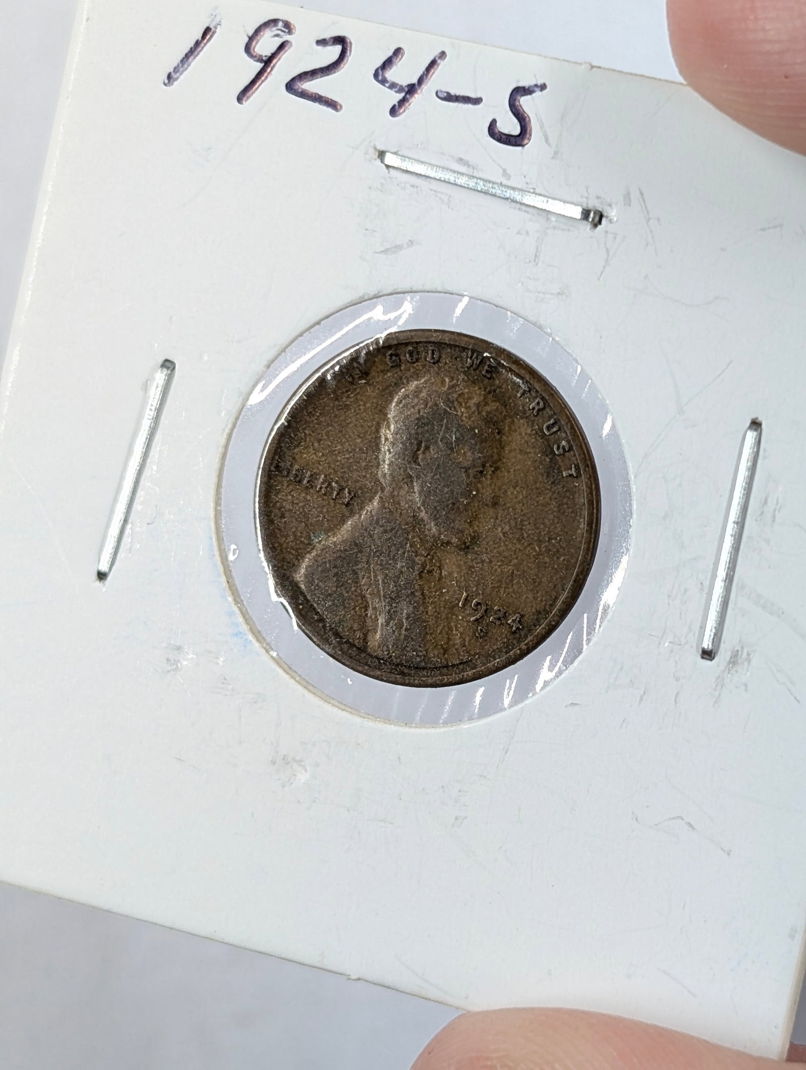 1924-S Lincoln Wheat Cent - 3