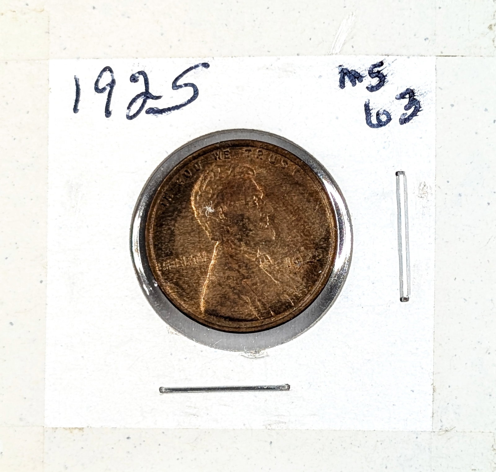 1925 Lincoln Wheat Cent- Uncirculated (1 of 2)