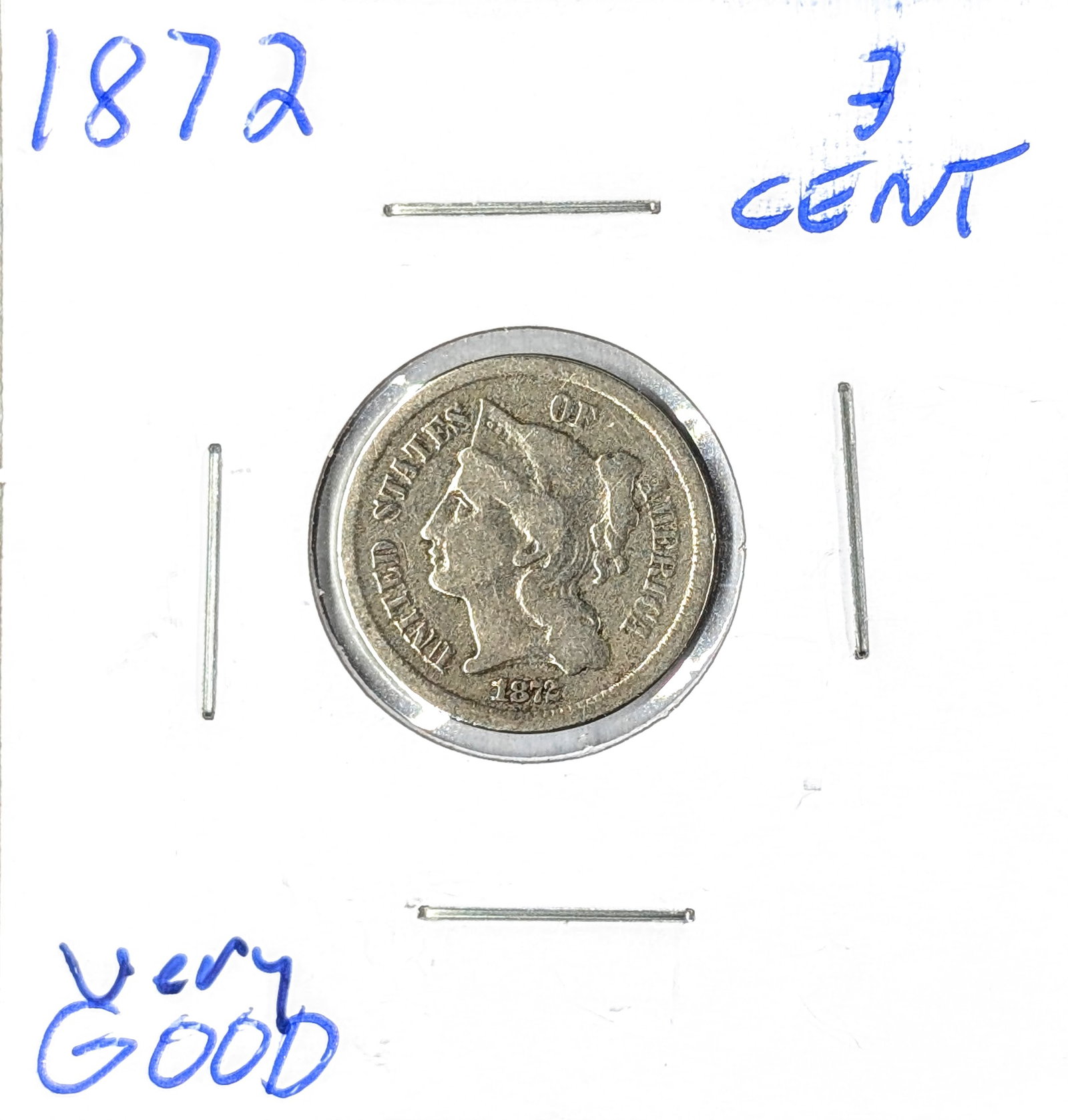 1872 3 Cent Nickel (1 of 2)